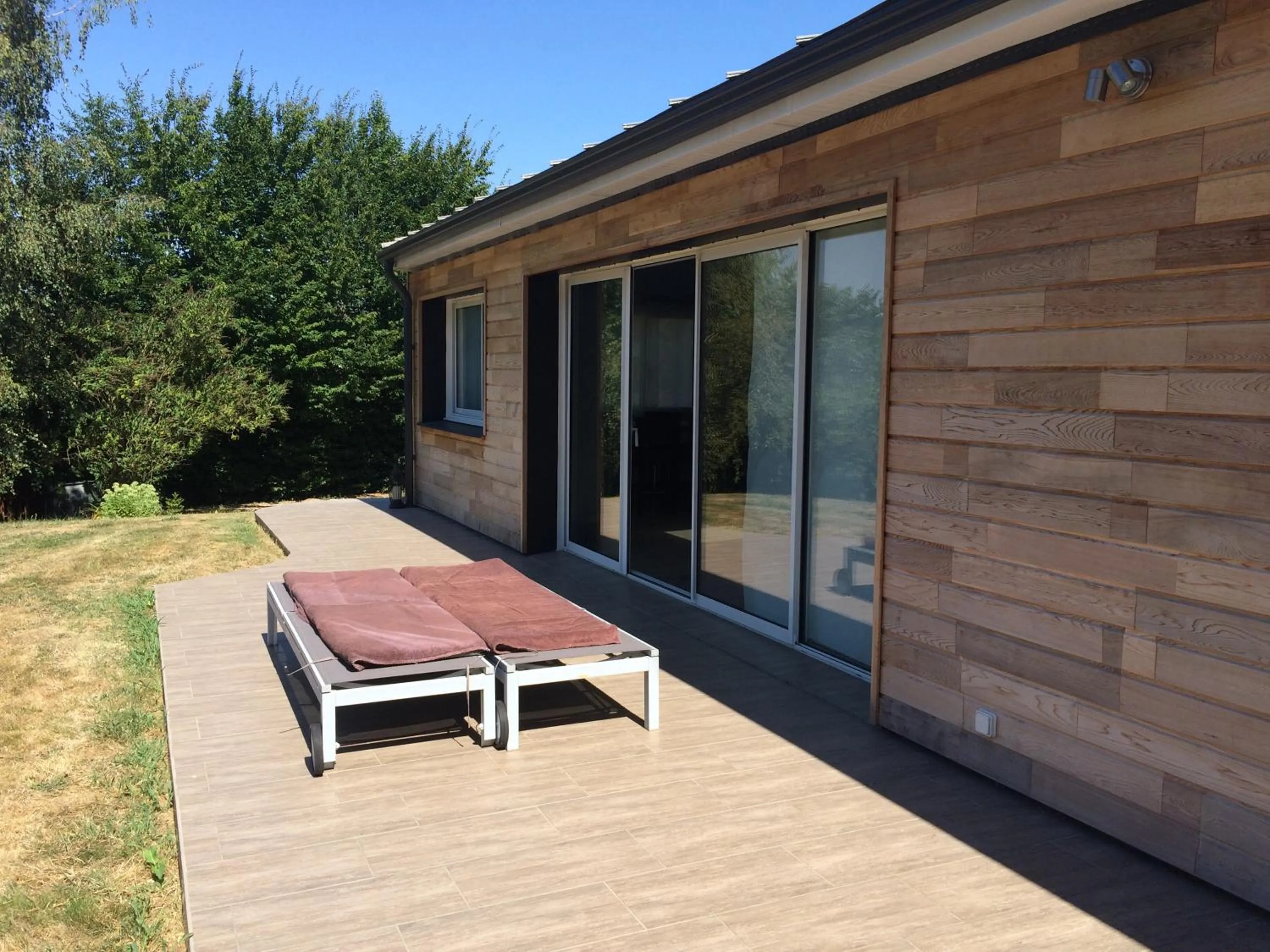 Garden in Chambres d hotes Couette et Campagne