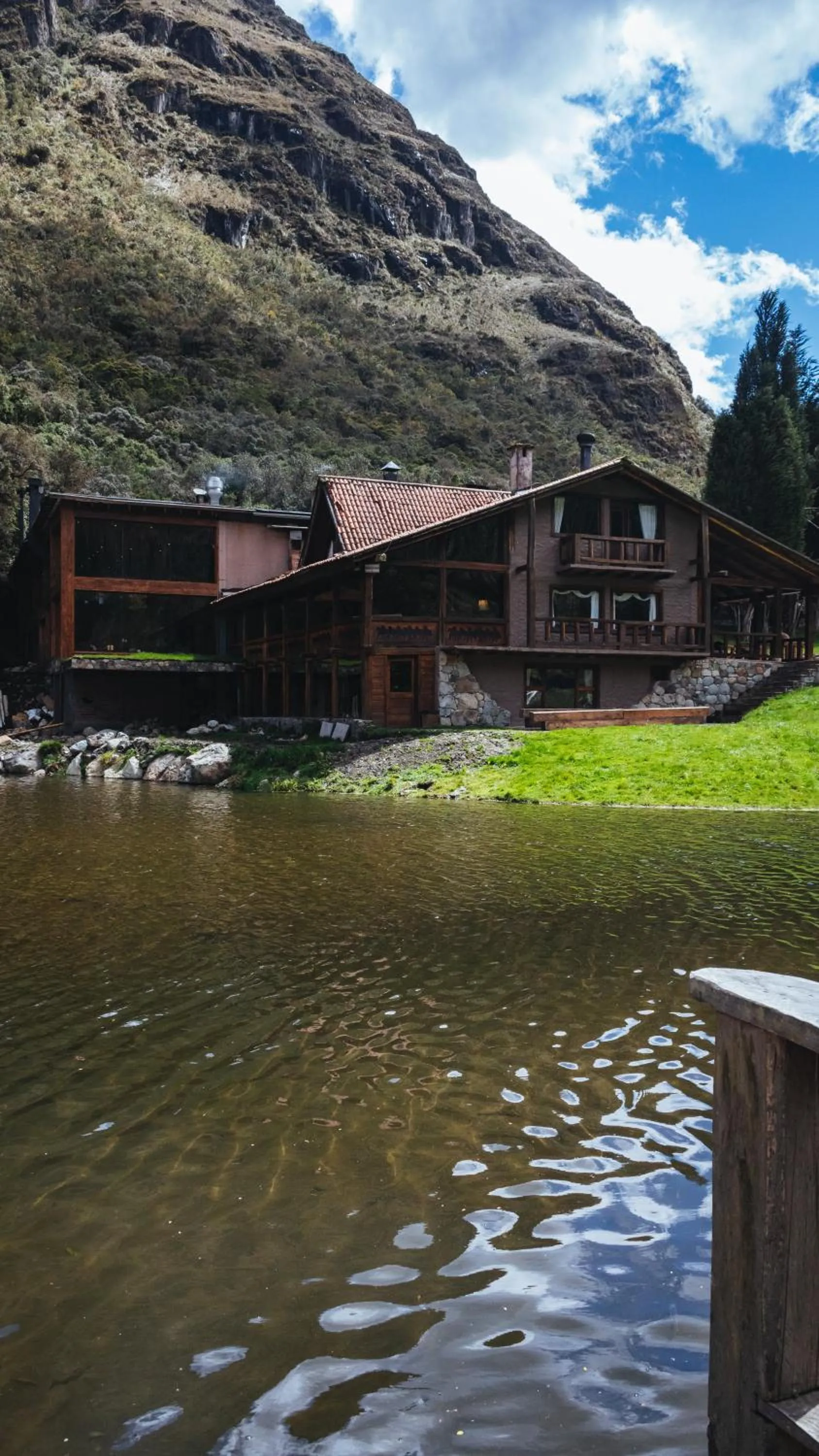 Facade/entrance in Hacienda Hostería Dos Chorreras