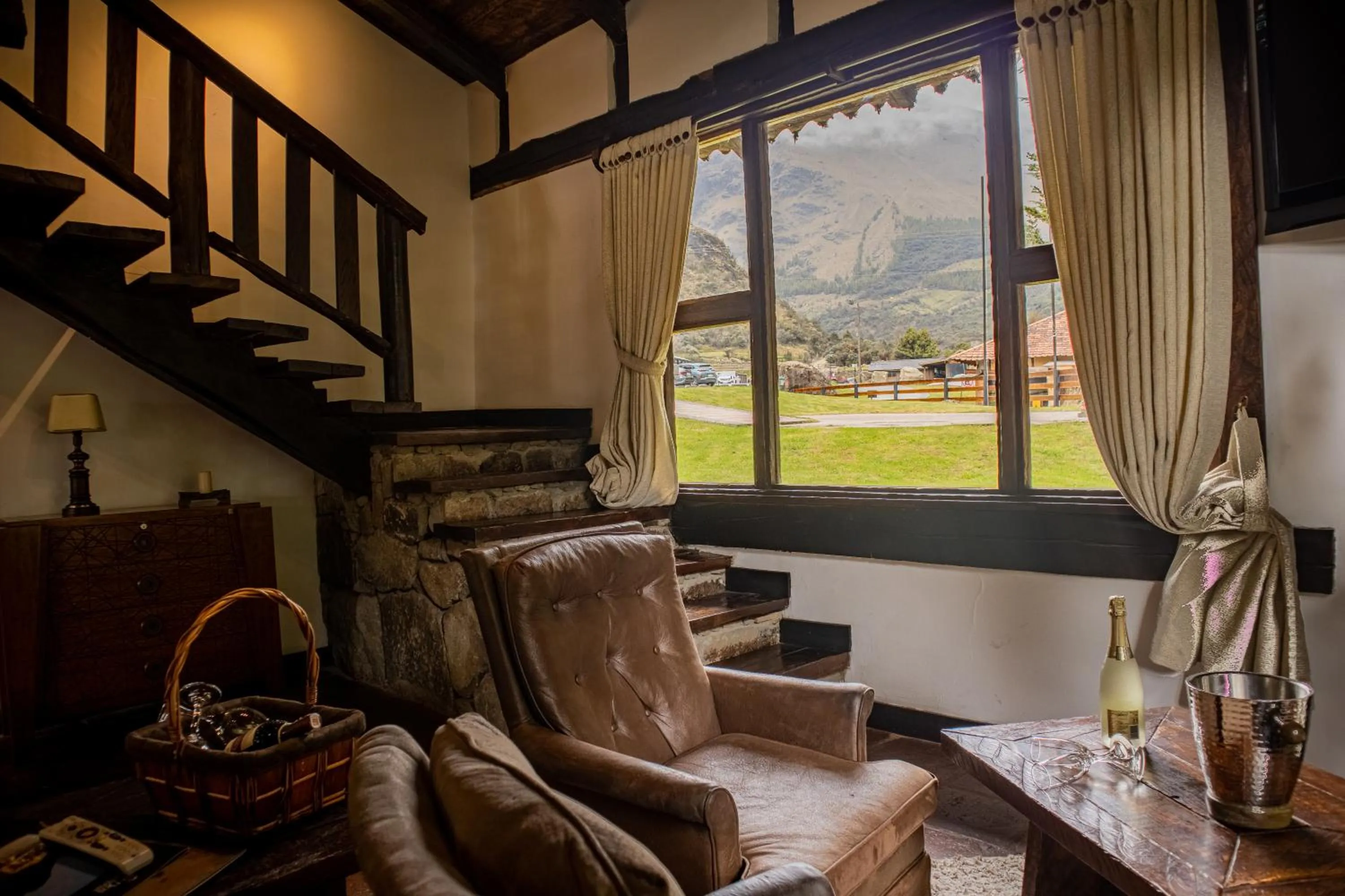 Natural landscape in Hacienda Hostería Dos Chorreras