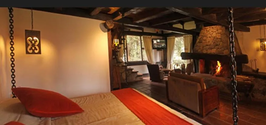 Bed in Hacienda Hostería Dos Chorreras