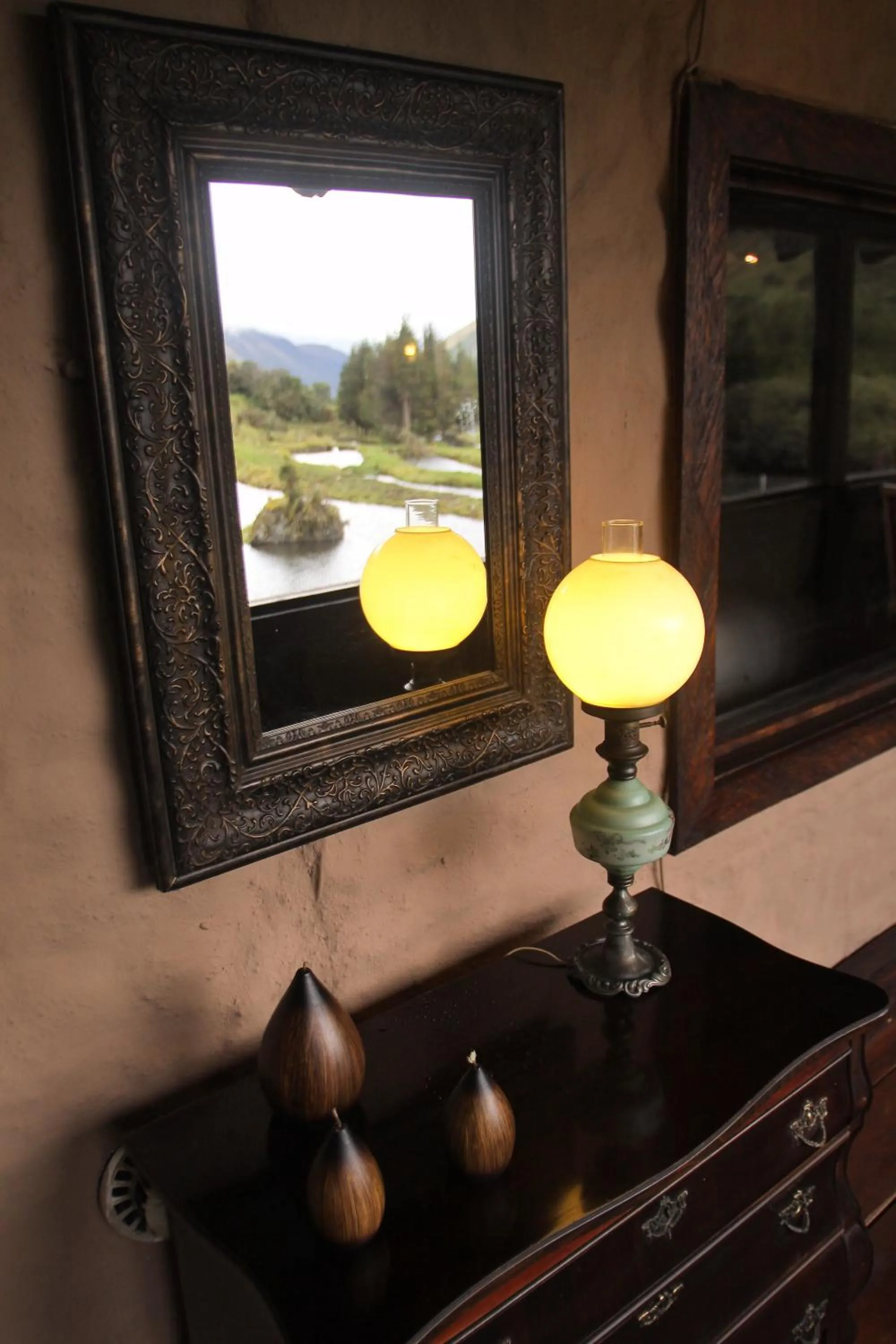 Living room in Hacienda Hostería Dos Chorreras