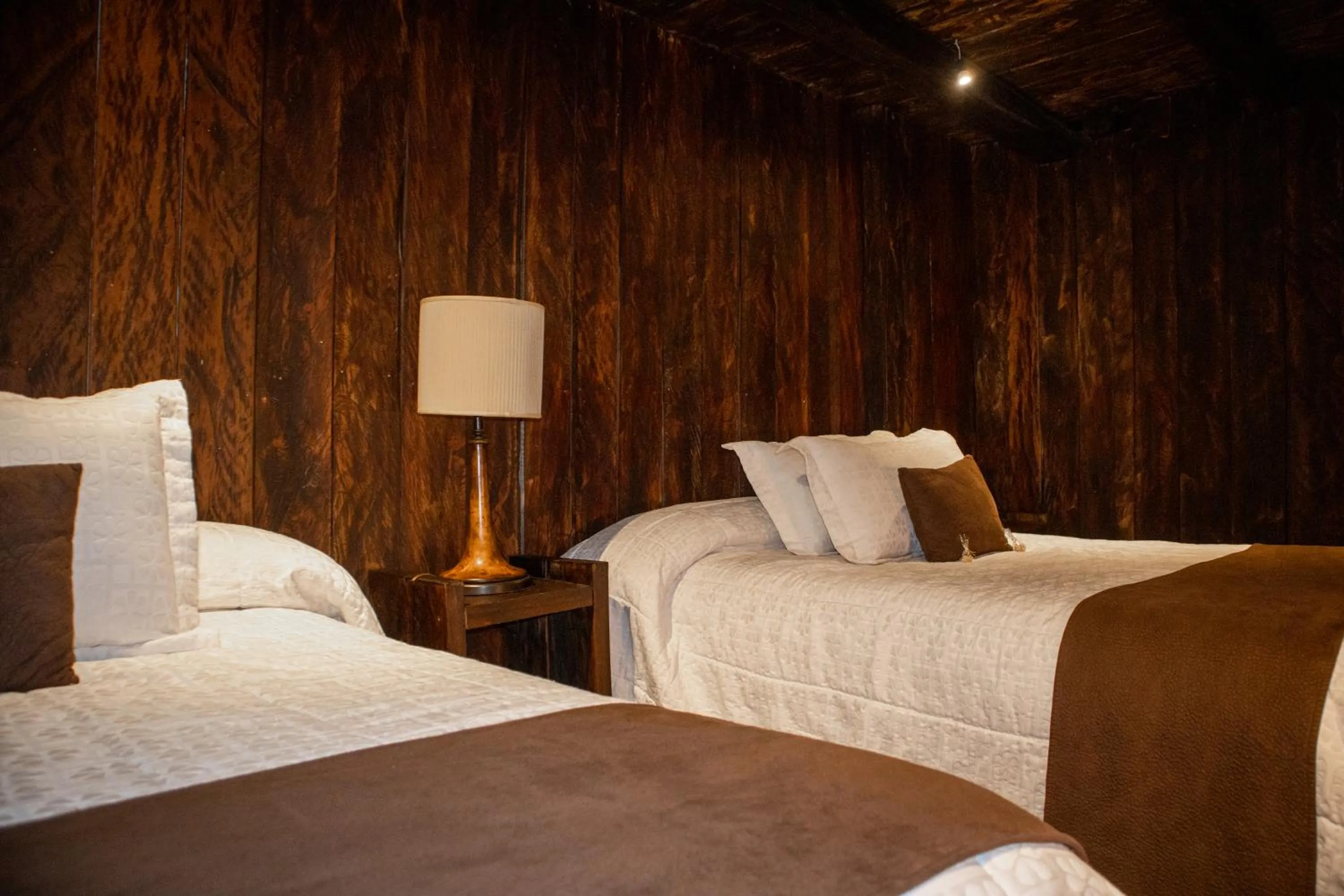 Bed in Hacienda Hostería Dos Chorreras