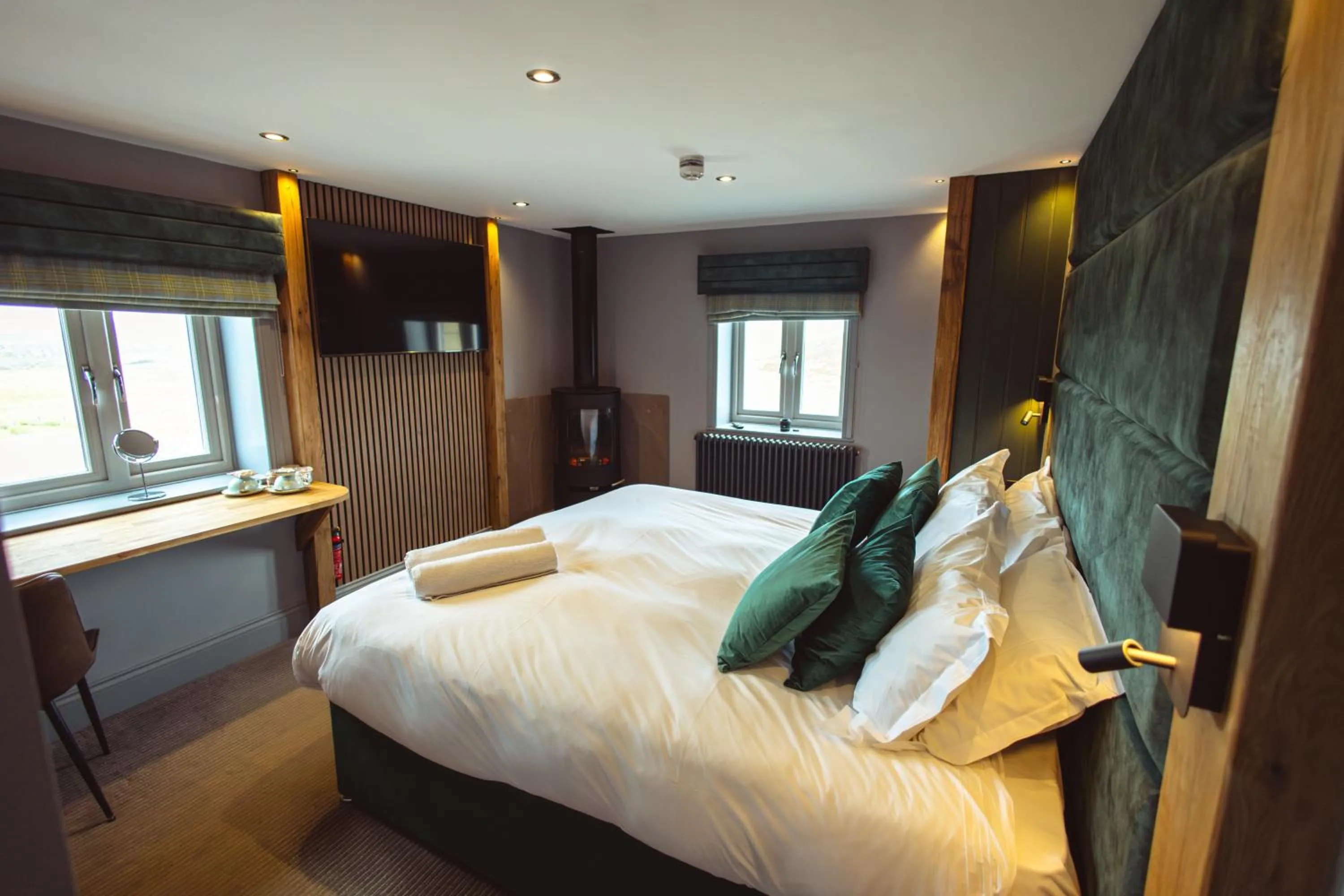 Bed in The Tan Hill Inn