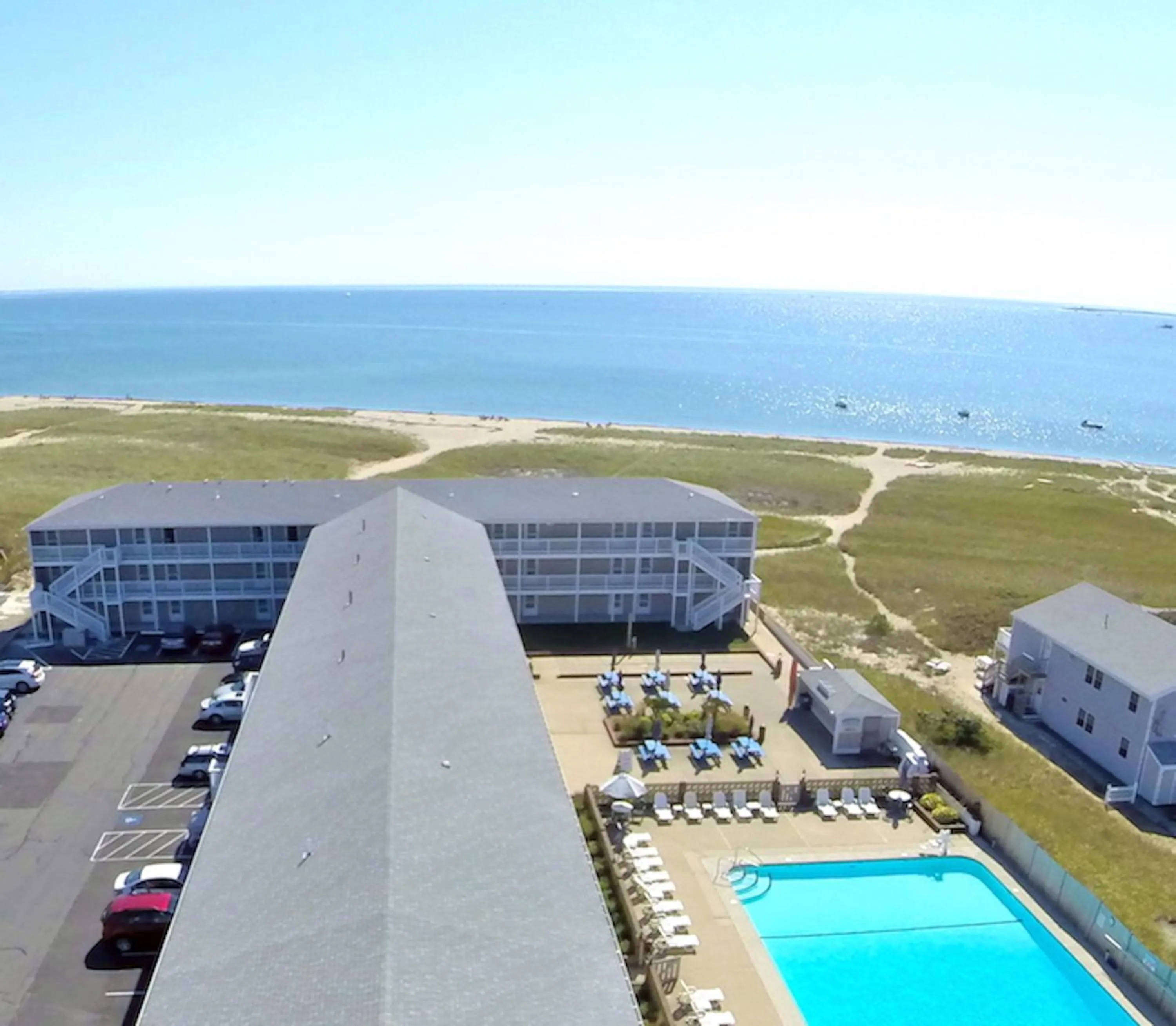 Bird's eye view in Sandcastle Resort