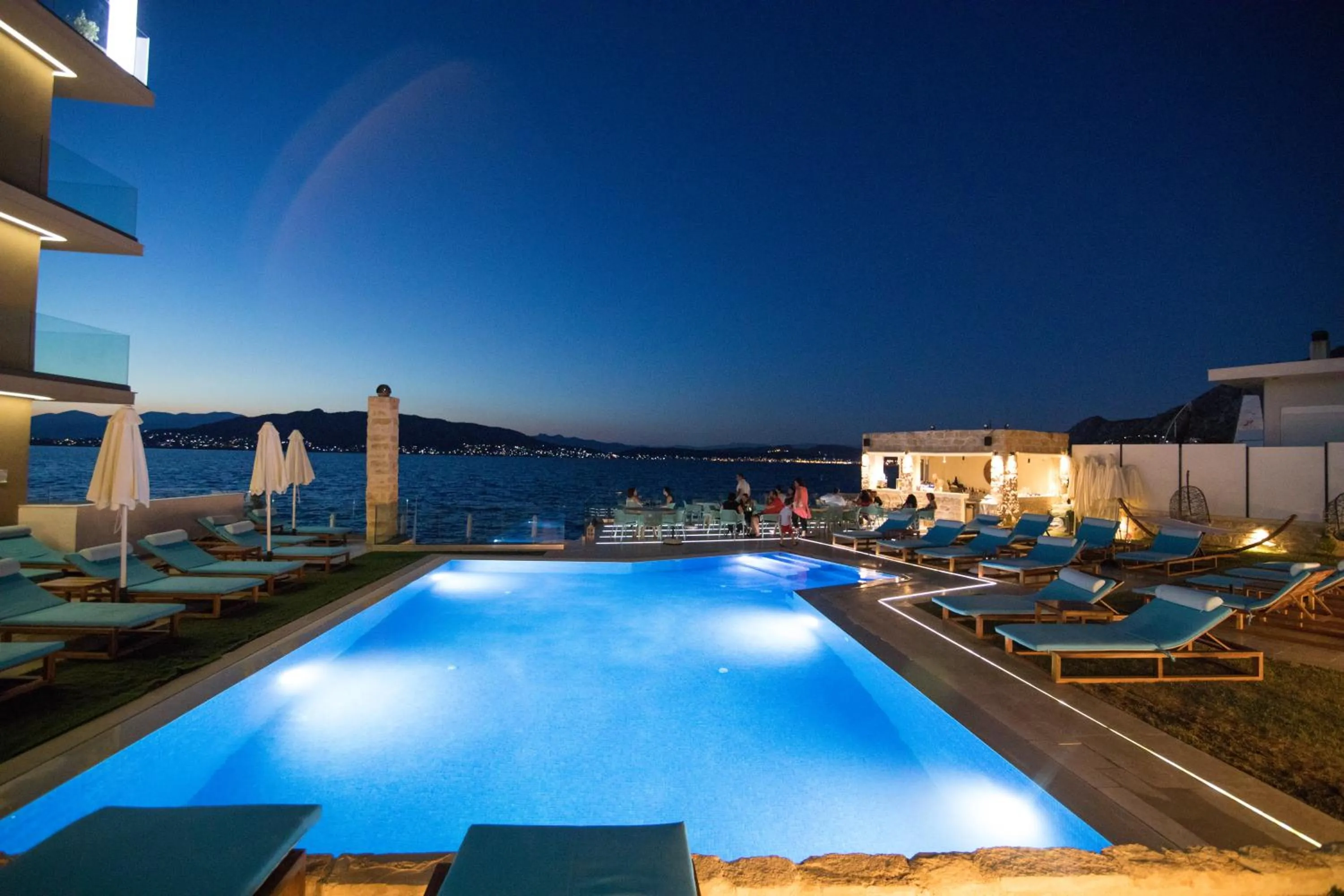 Swimming pool in Aianteion Bay Luxury Hotel & Suites
