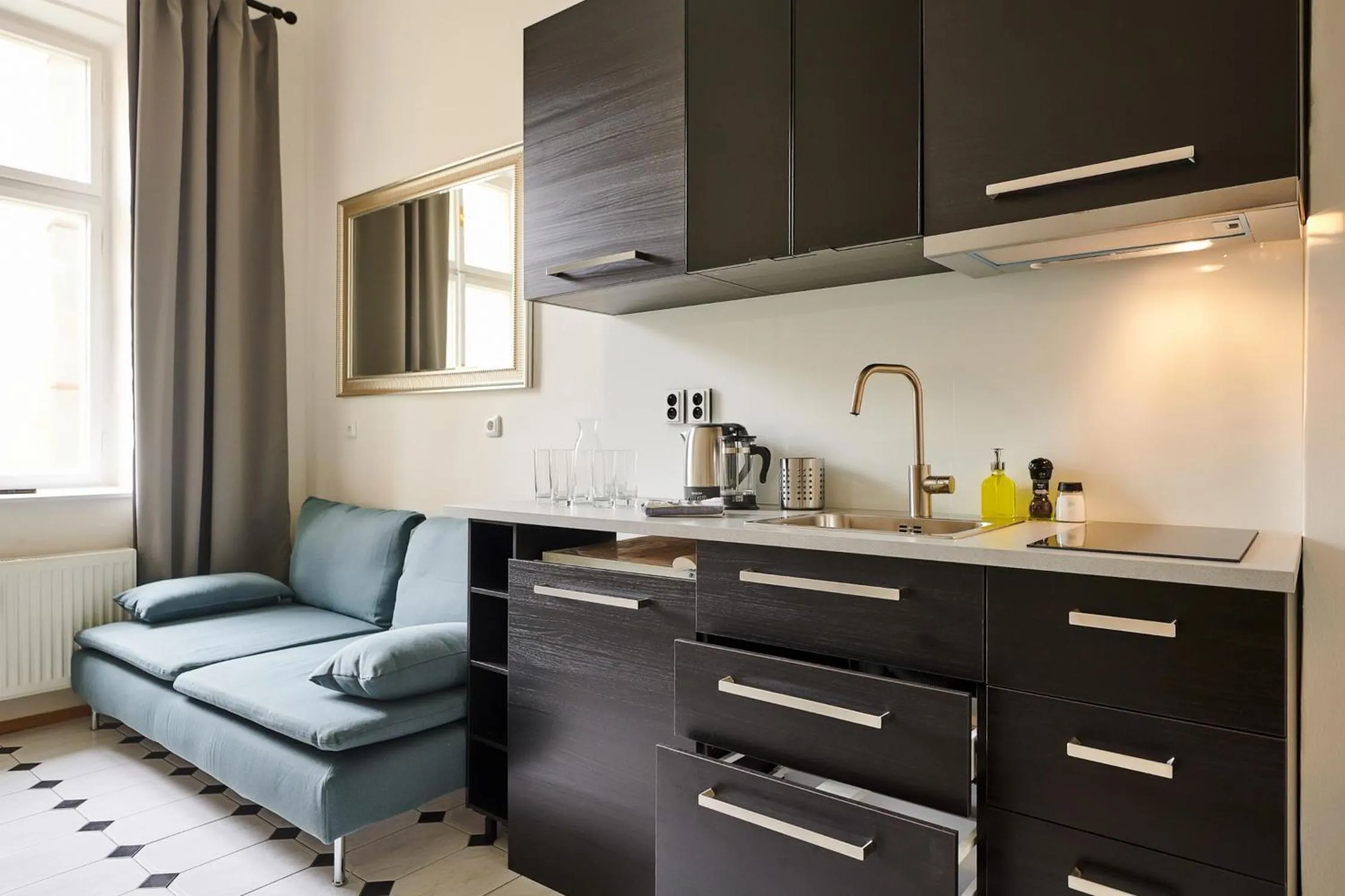Kitchen or kitchenette in Royal Route Residence Lesser Town