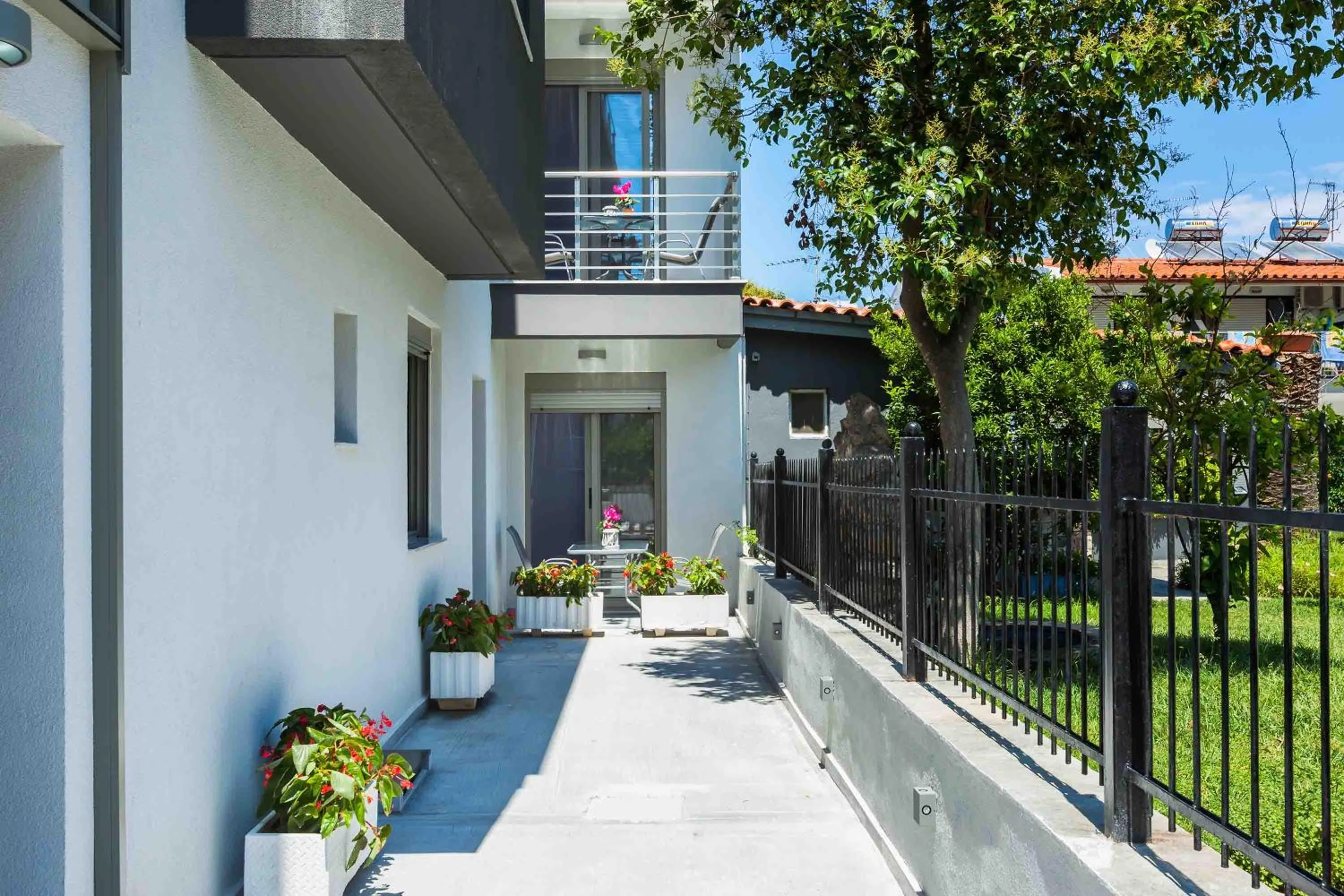 Facade/entrance in Nymphes Deluxe Accommodation Pefkochori