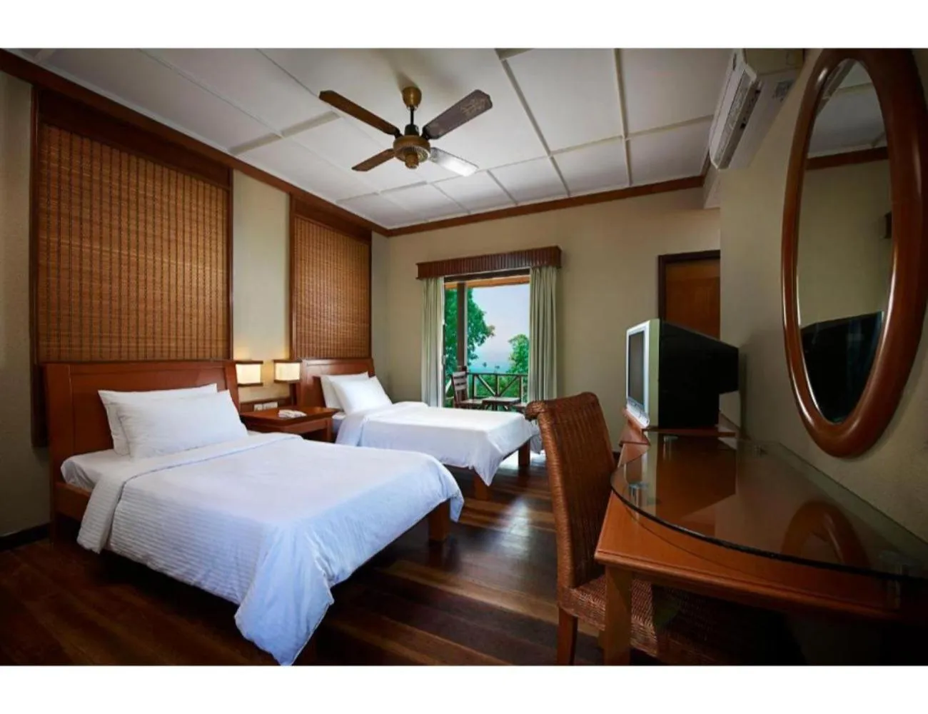 TV and multimedia, Bed in Redang Island Resort