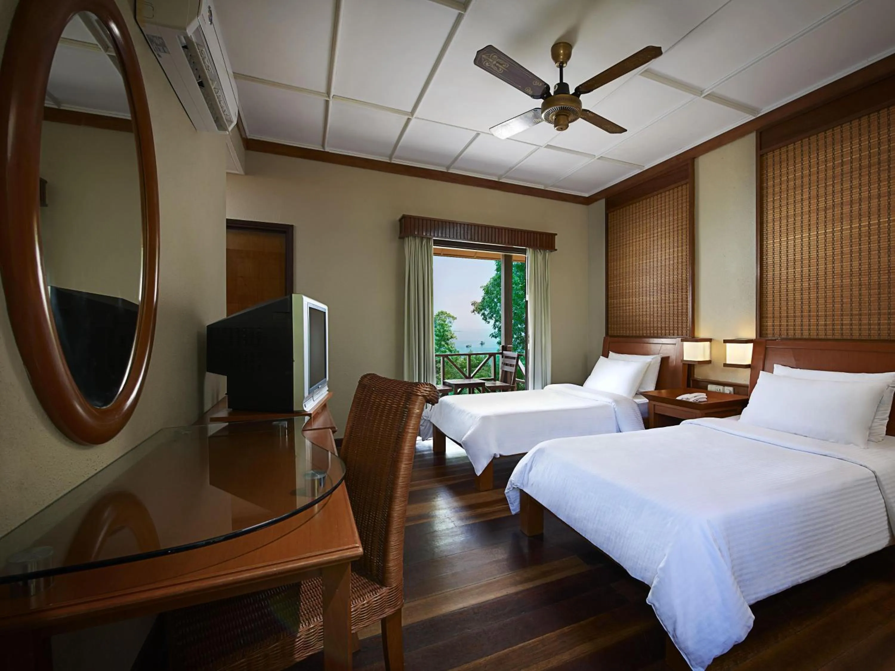 TV and multimedia, Bed in Redang Island Resort