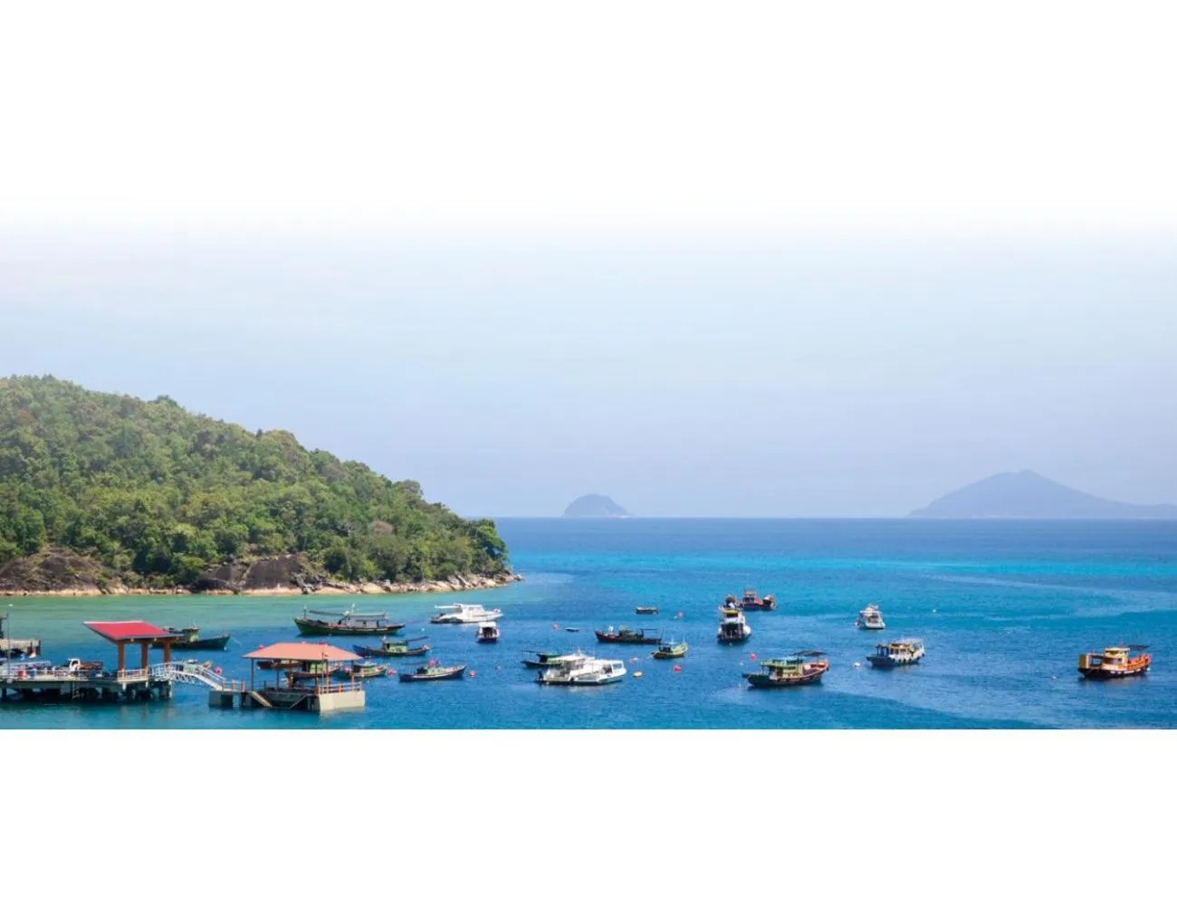 Natural landscape in Redang Island Resort