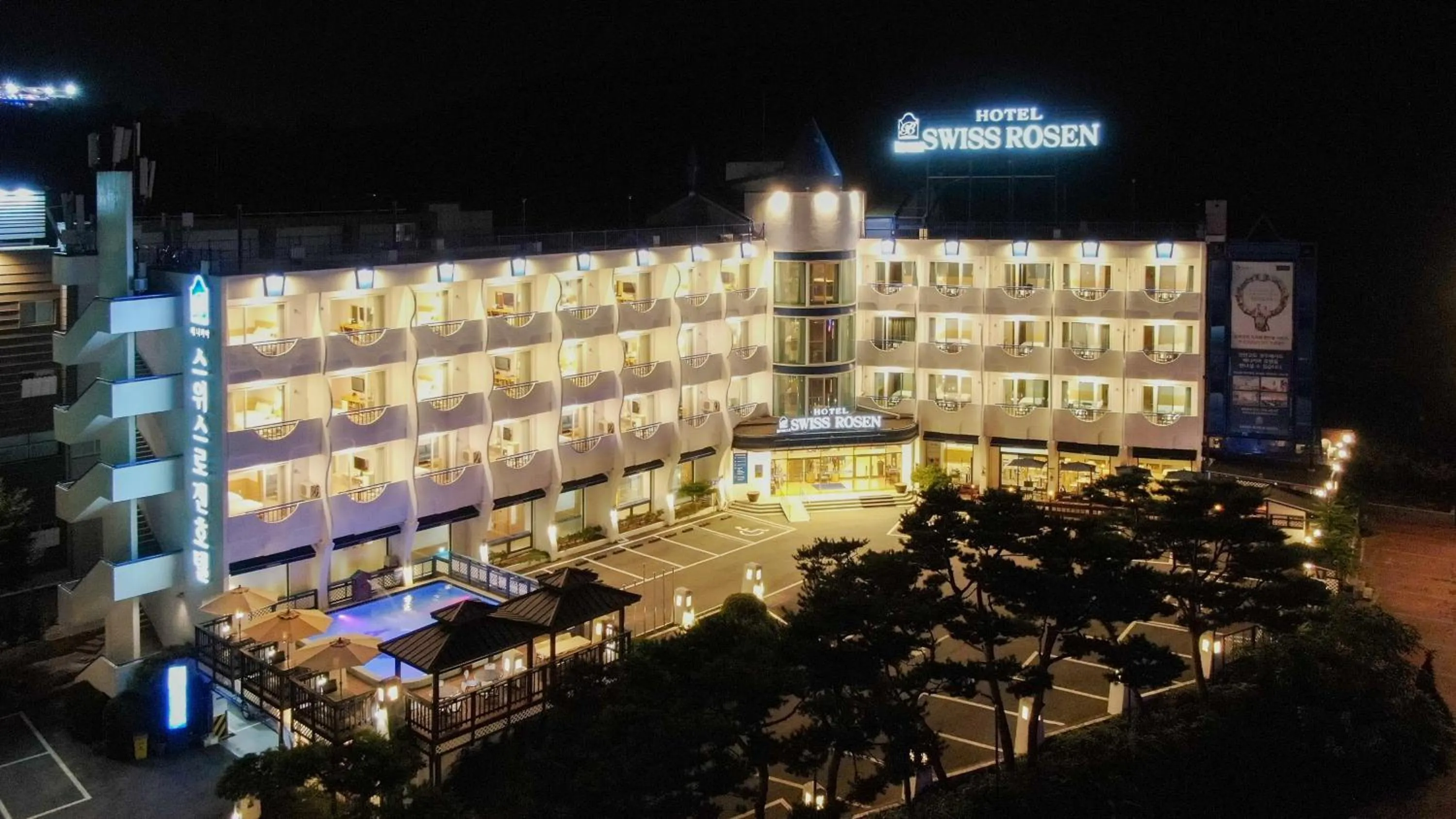 Property building in Benikea Swiss Rosen Hotel