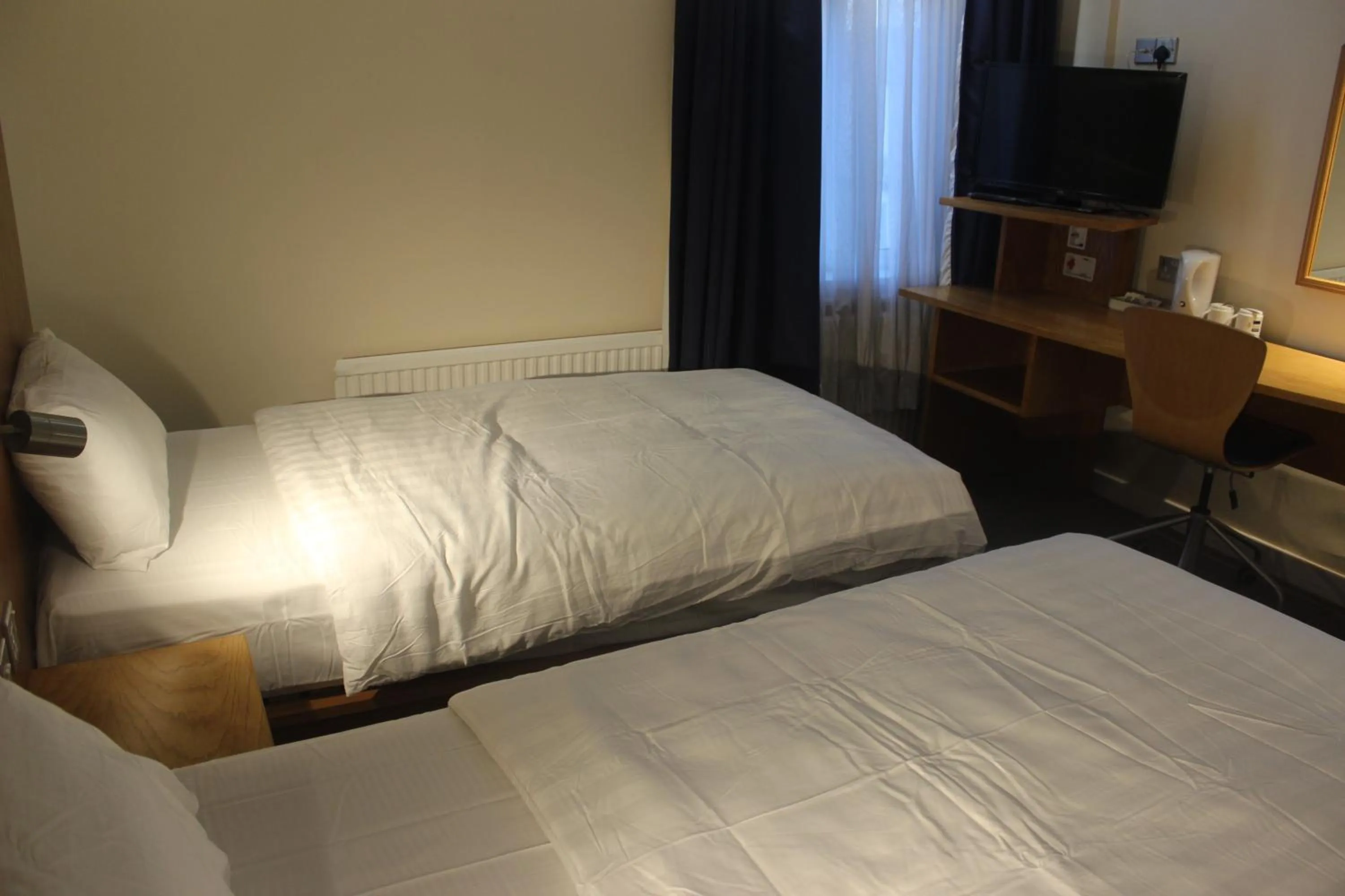 Bed in Corona Hotel Rotherham Sheffield Meadowhall