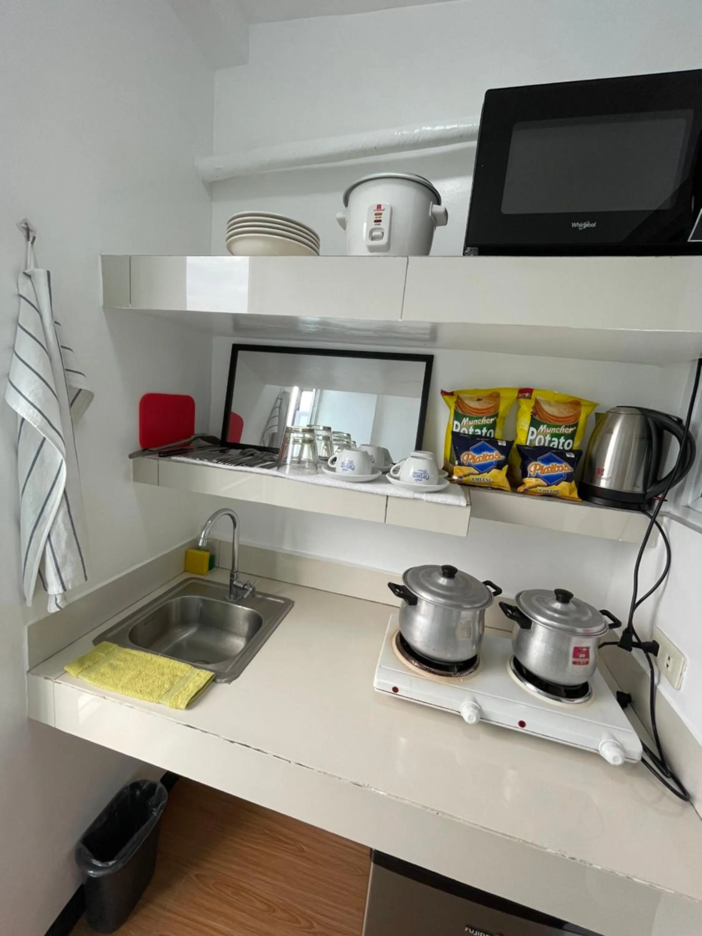 Kitchen or kitchenette in Italy Condotel Darasa