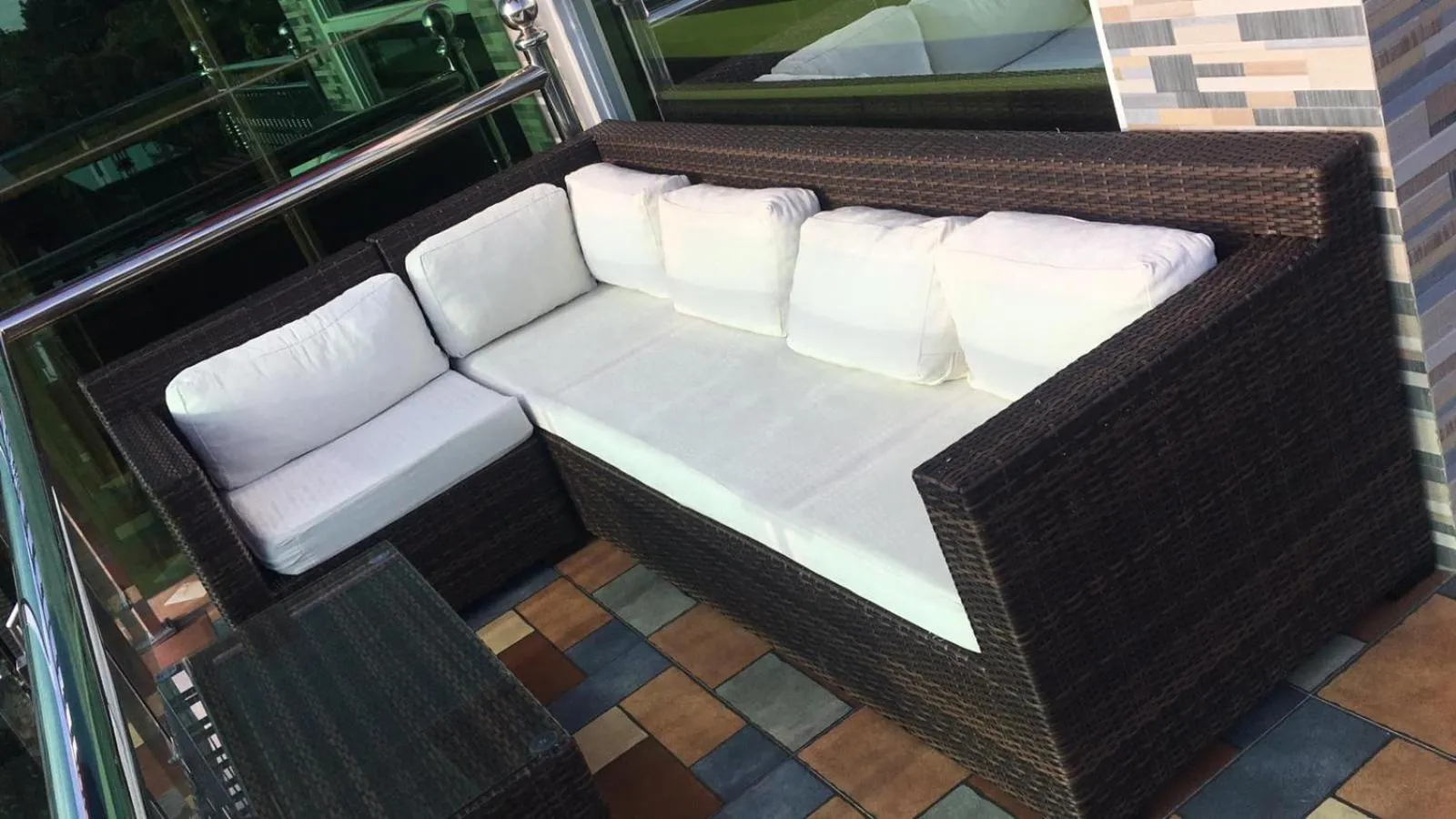 Seating area in Italy Condotel Darasa