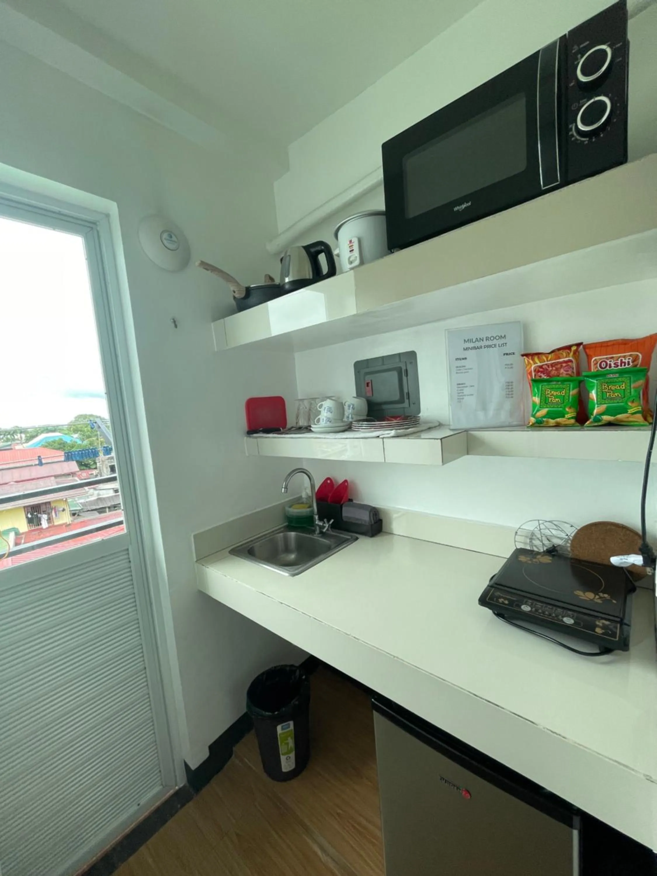 Kitchen or kitchenette in Italy Condotel Darasa