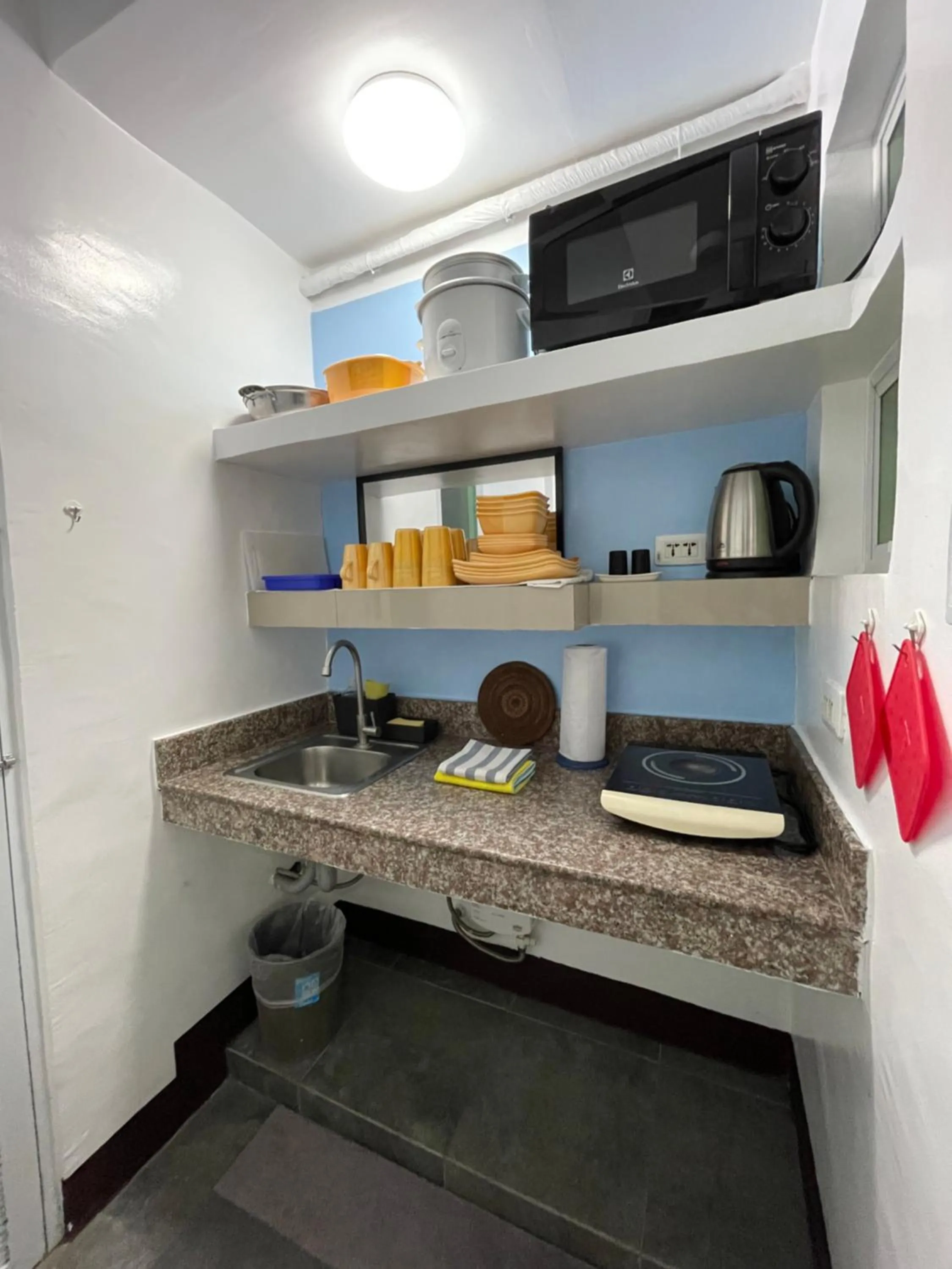Kitchen or kitchenette in Italy Condotel Darasa