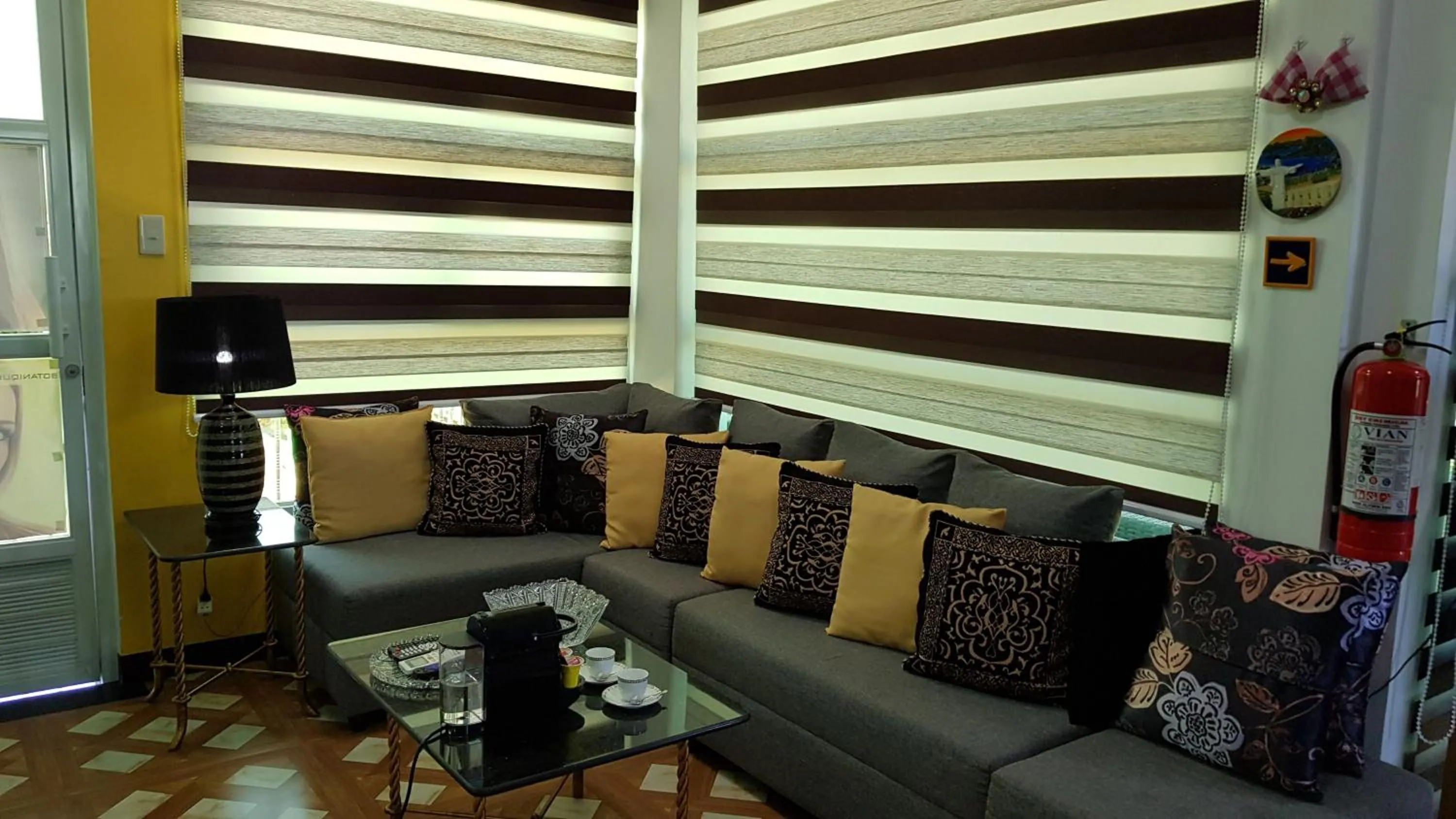 Seating area in Italy Condotel Darasa
