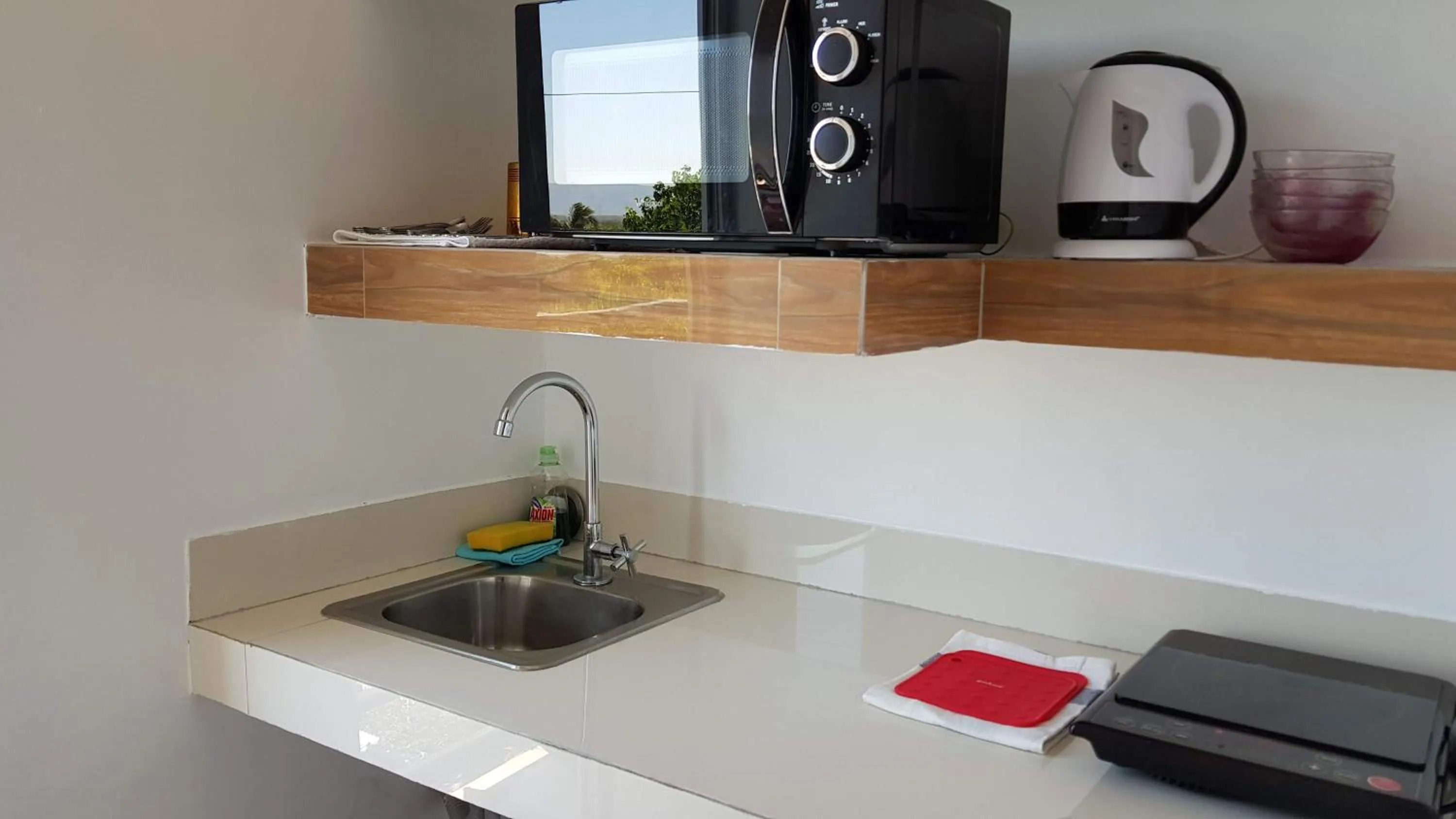 Kitchen or kitchenette in Italy Condotel Darasa
