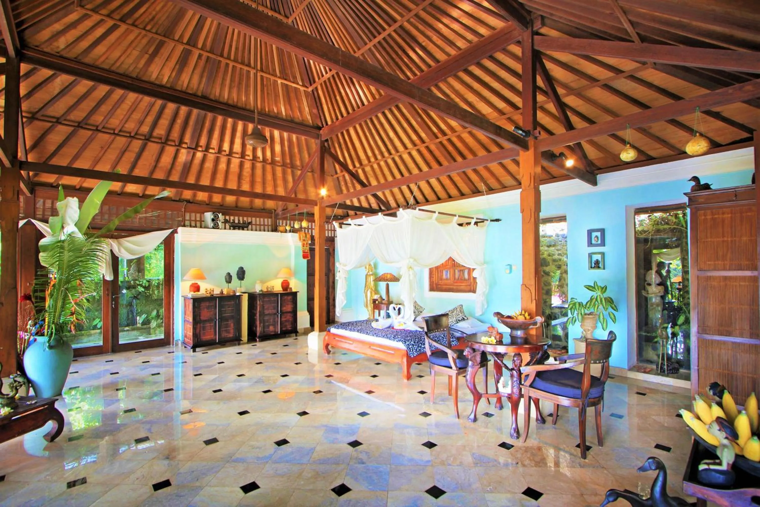 Bedroom in The Mahogany Villa Ubud