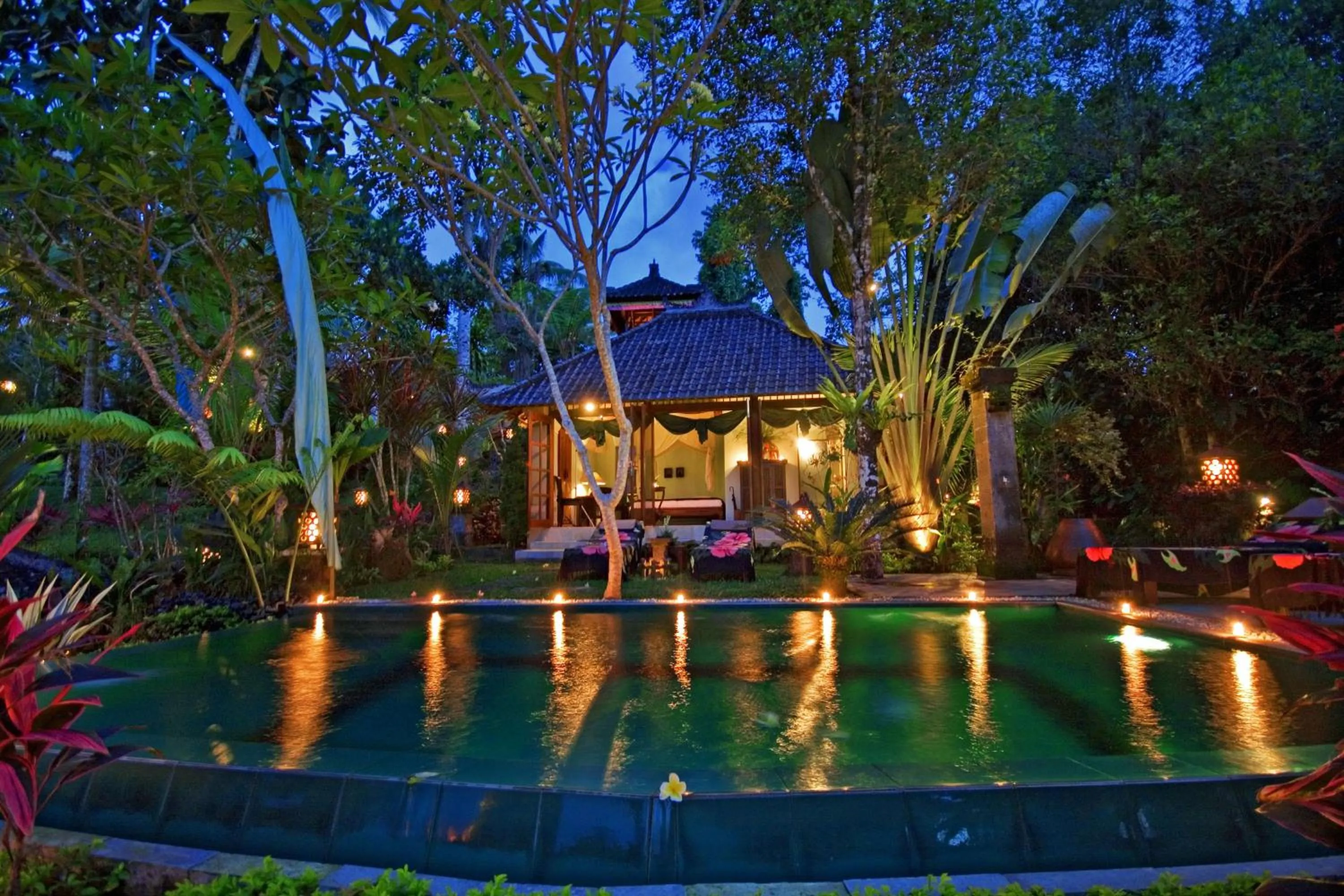 Swimming pool in The Mahogany Villa Ubud