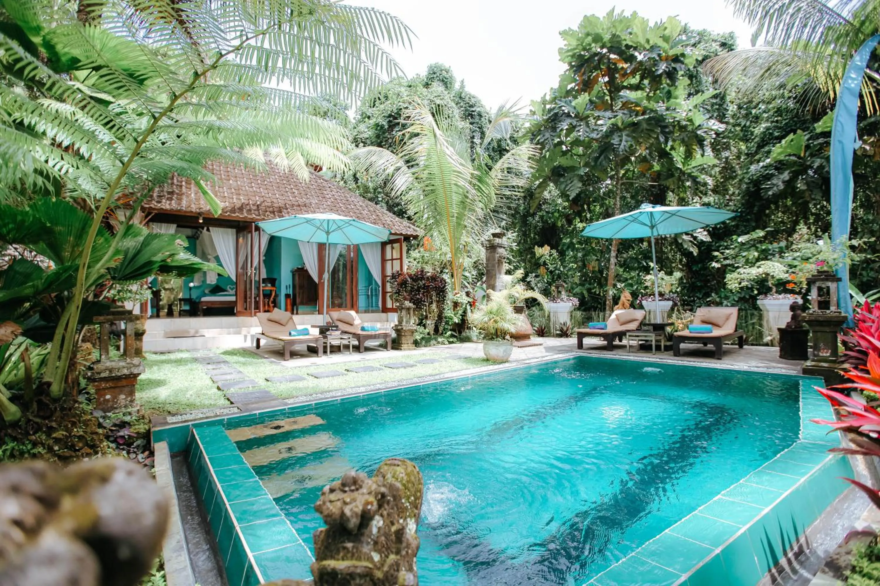 Swimming pool in The Mahogany Villa Ubud
