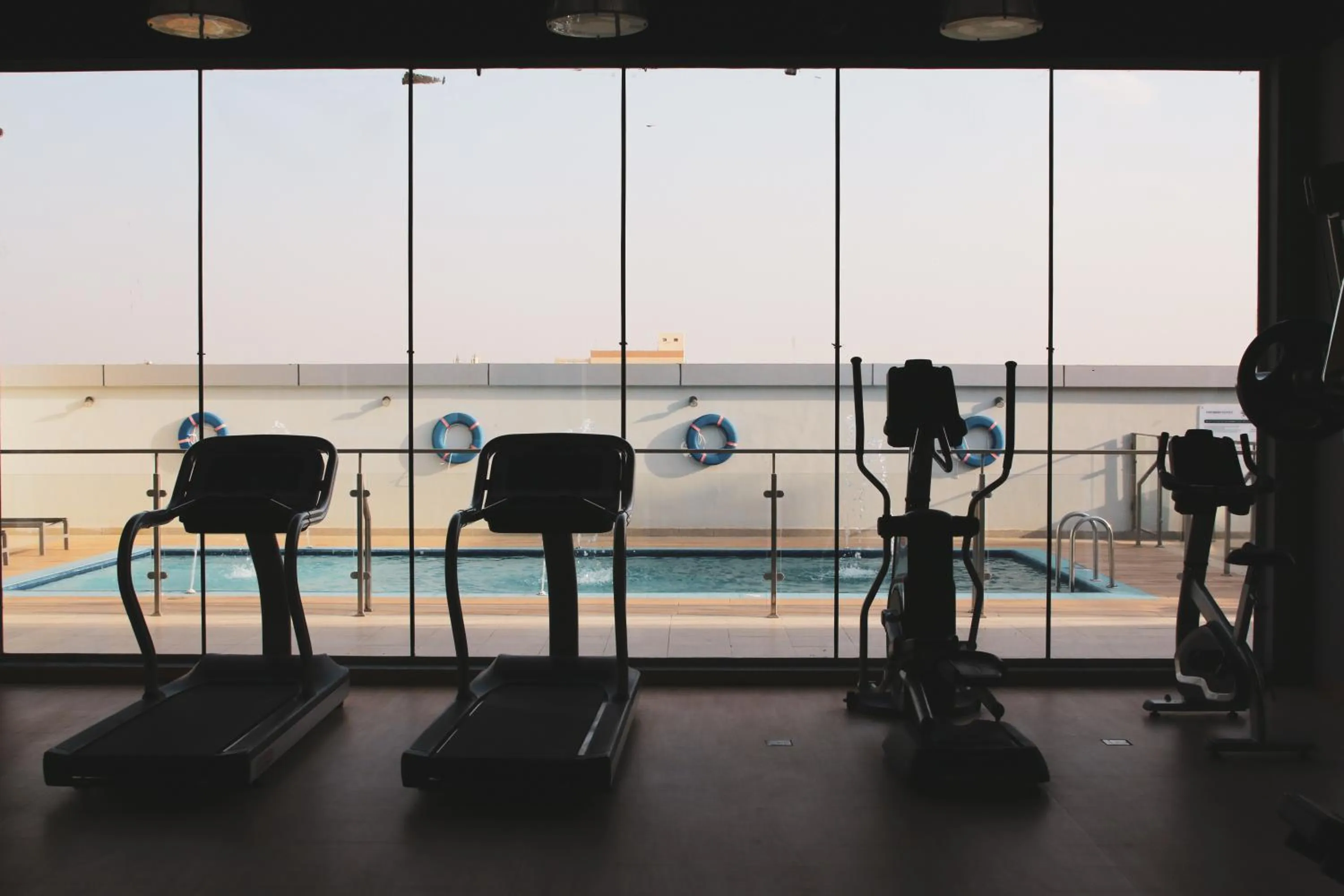 Fitness centre/facilities in Hafawah Suites
