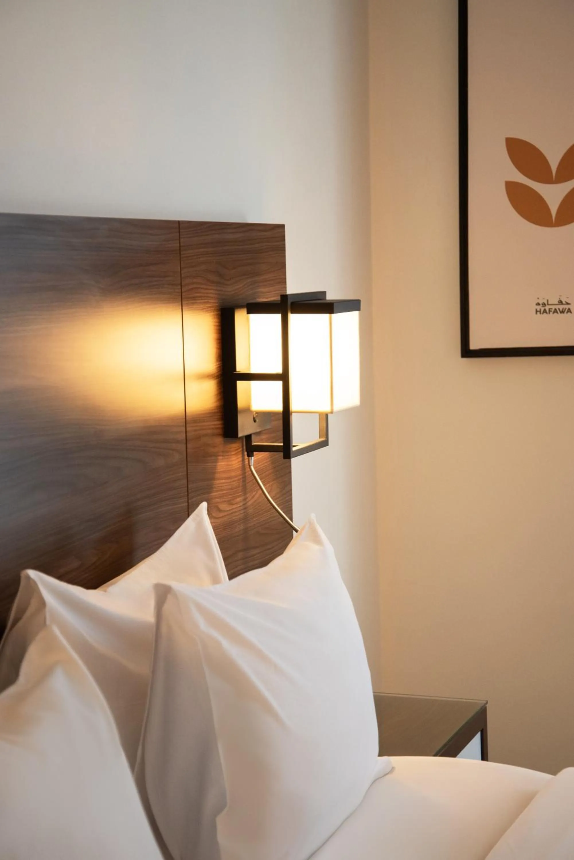 Bed in Hafawah Suites