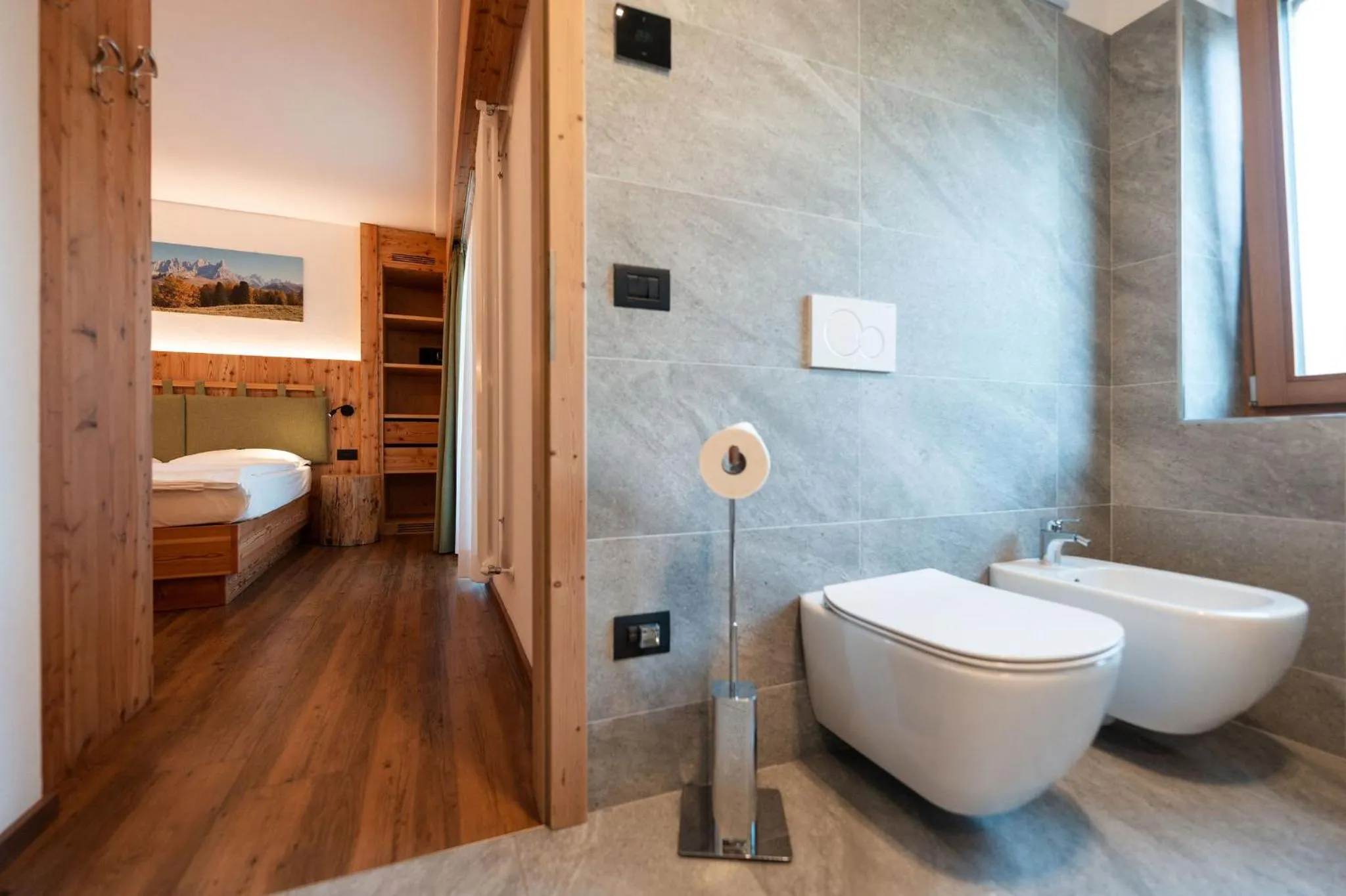 Bathroom in Hotel Piedibosco