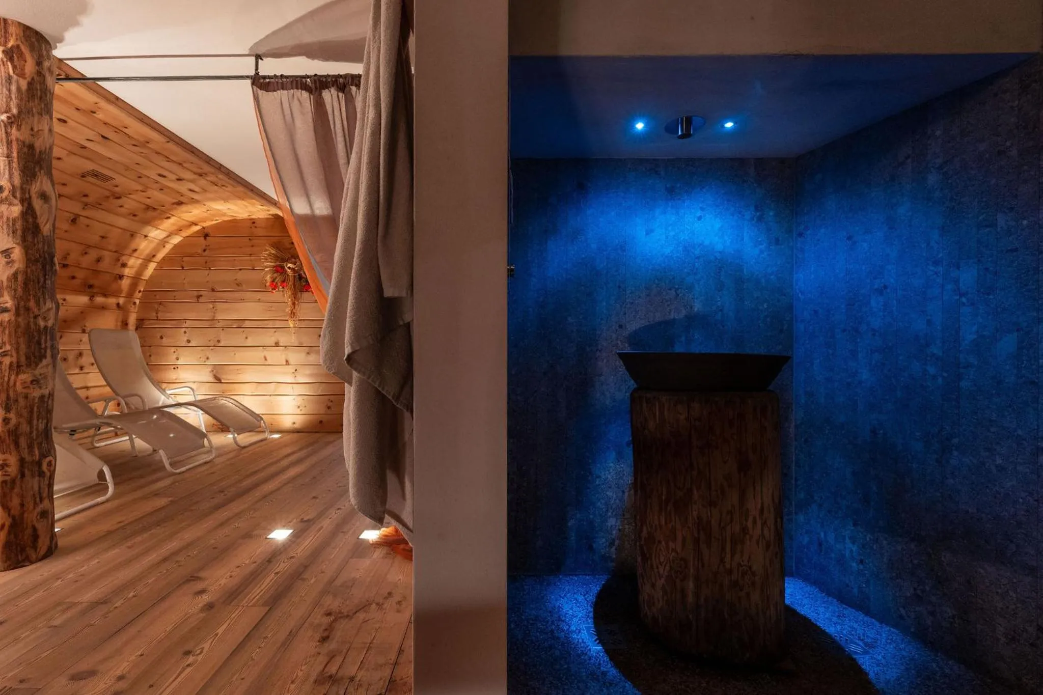 Spa and wellness centre/facilities in Hotel Piedibosco