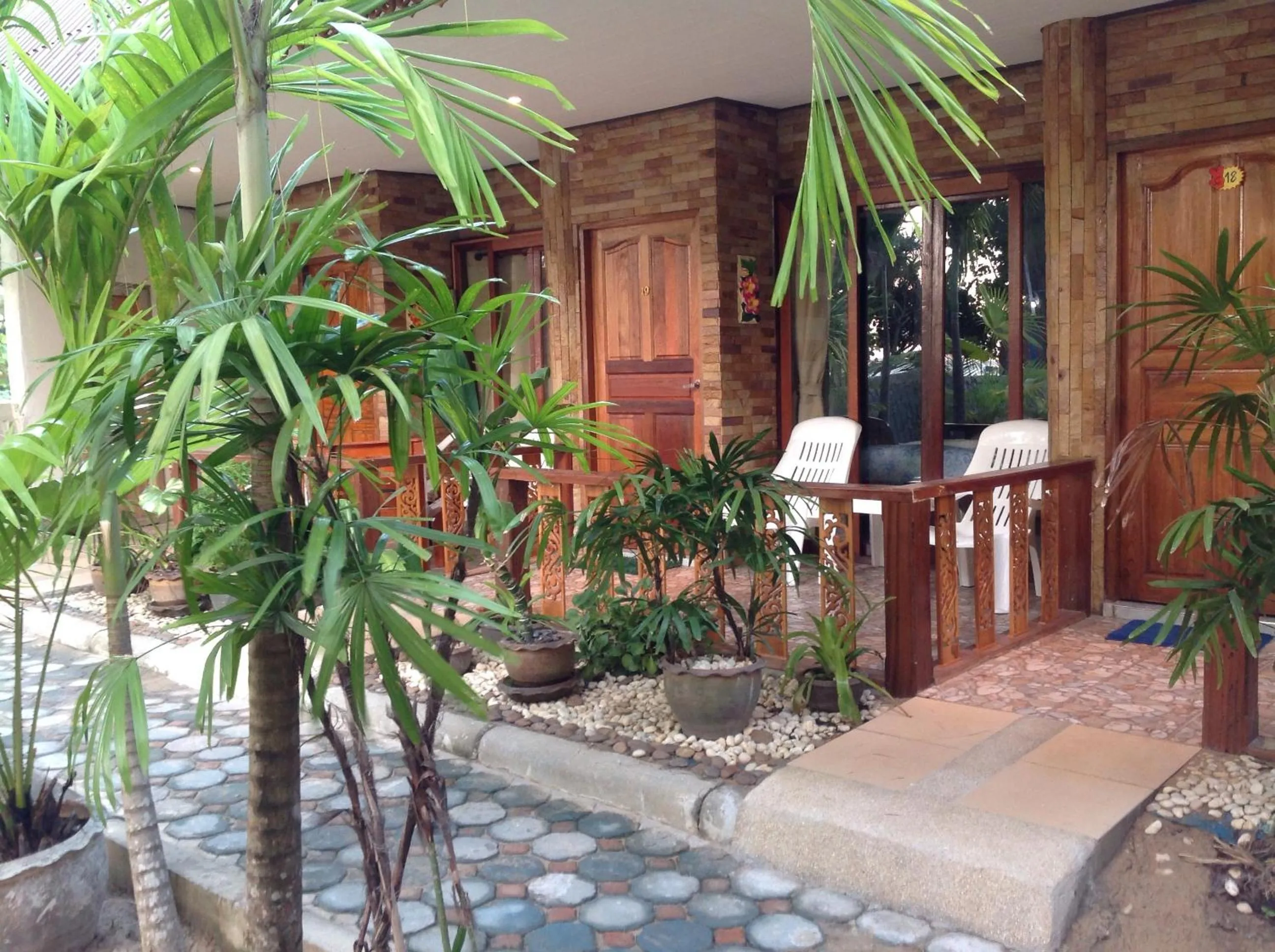 Patio in Ruan Mai Naiyang Beach Resort