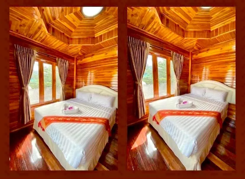 Bed in Ruan Mai Naiyang Beach Resort