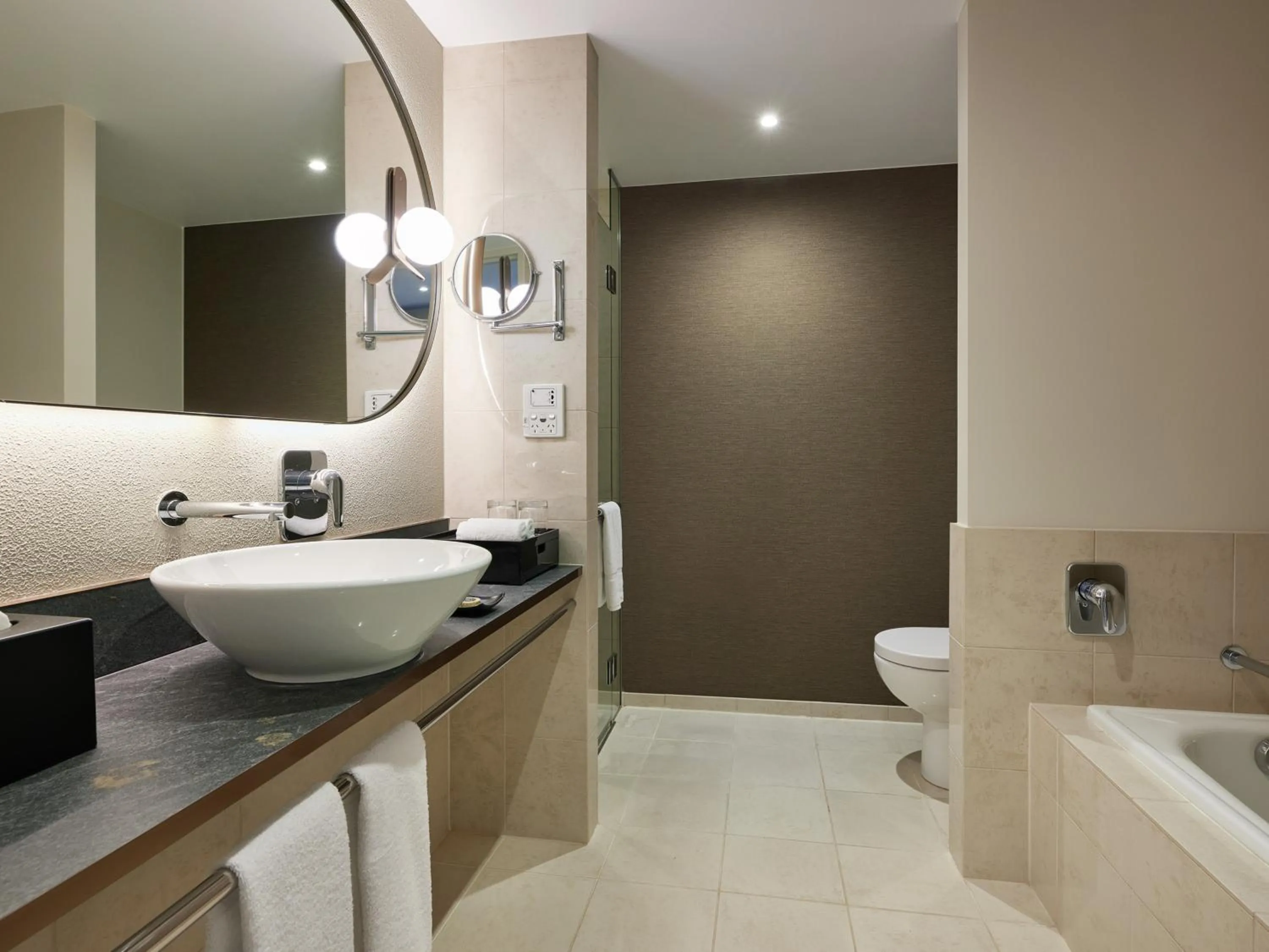 Shower in PARKROYAL Melbourne Airport