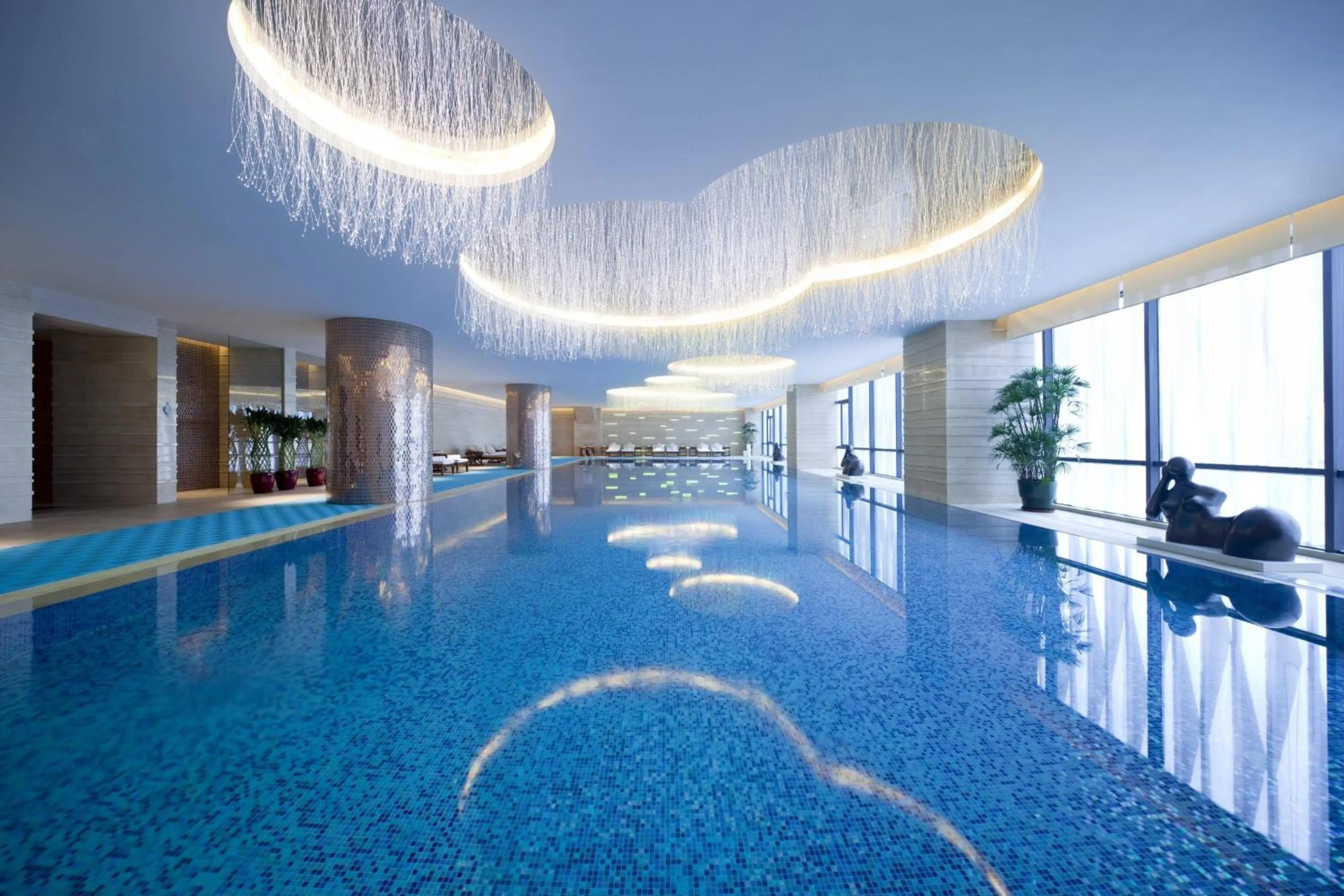 Swimming pool in Sheraton Changzhou Xinbei Hotel