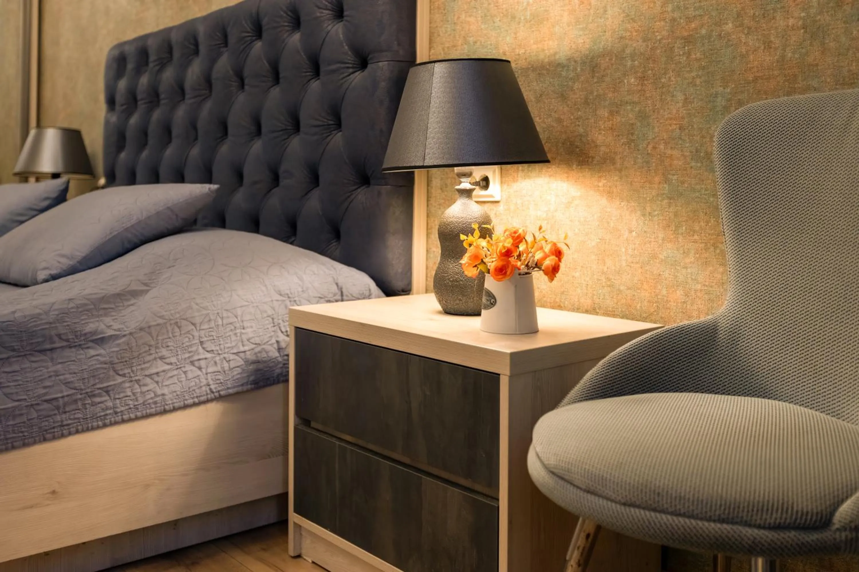 Bedroom, Bed in Hotel Griboedov