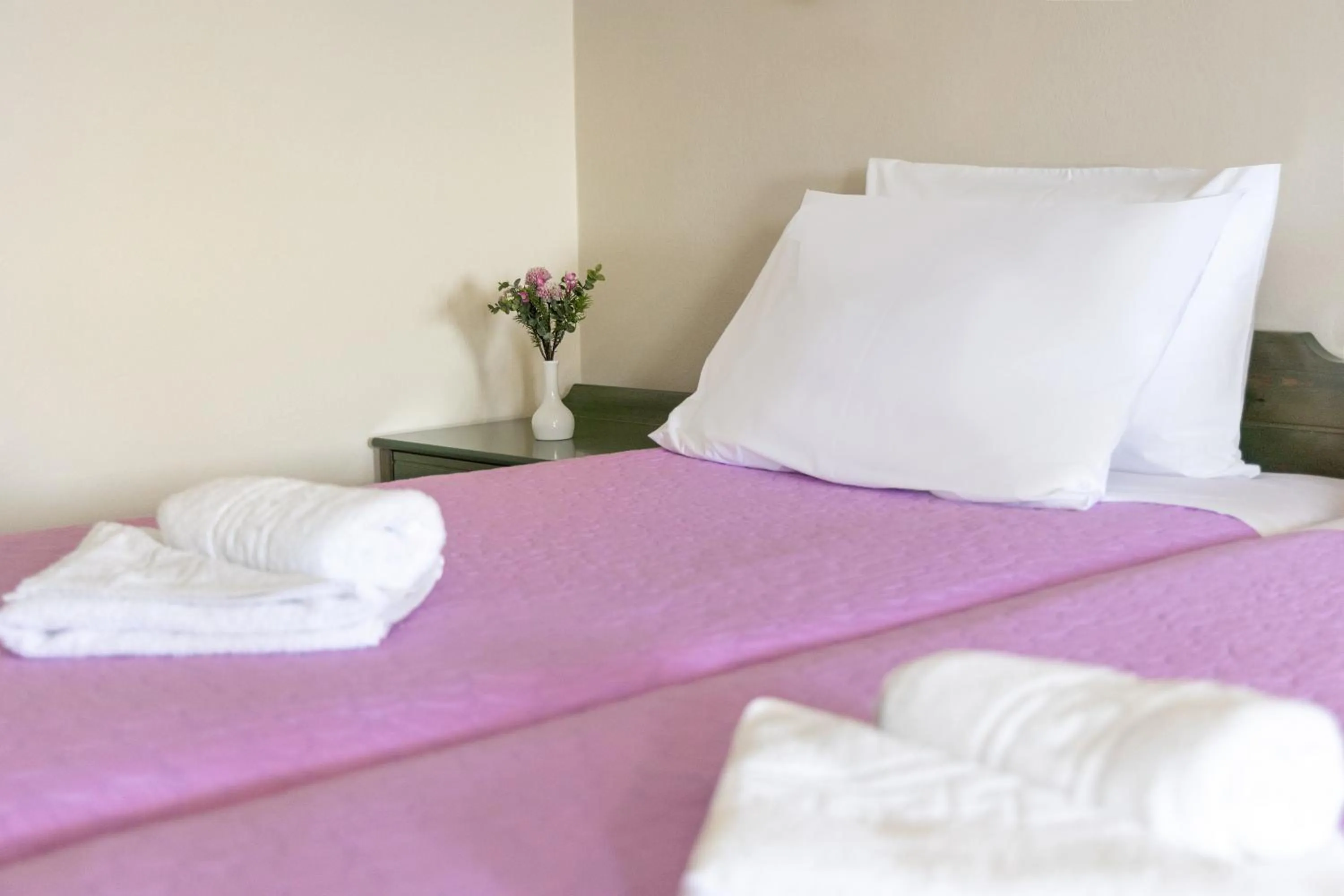 Bed in Armonia Apartments