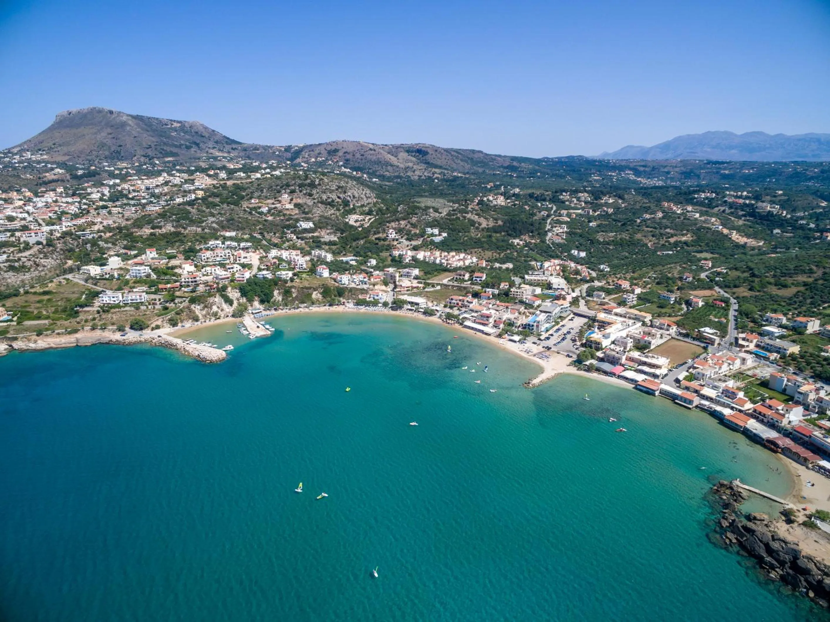 Bird's eye view in Armonia Apartments