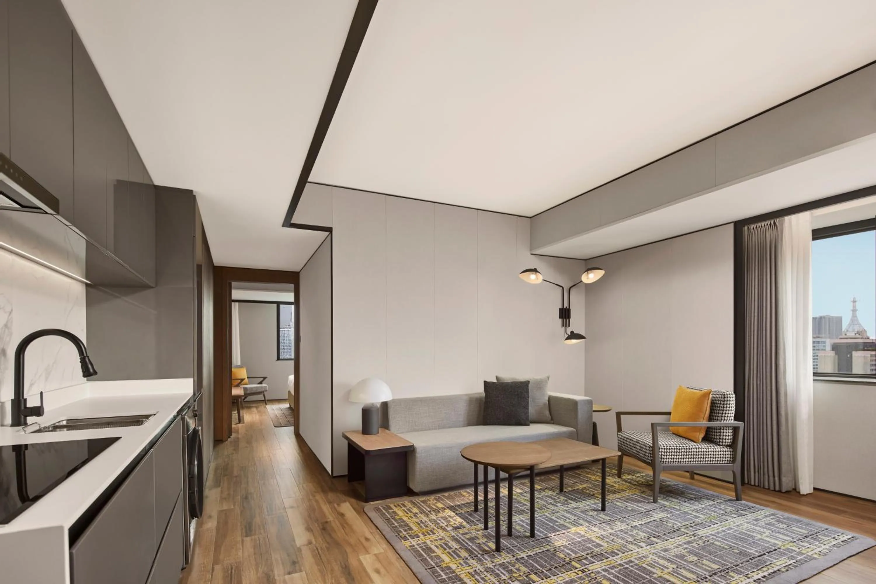 Living room in Sheraton Chengdu Lido Hotel