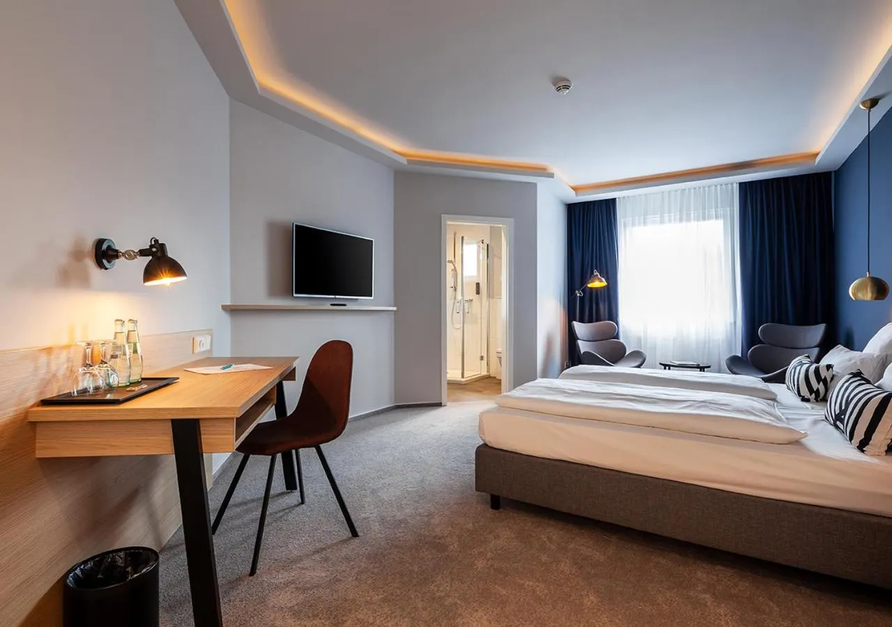 Bed in Hotel Wittorf