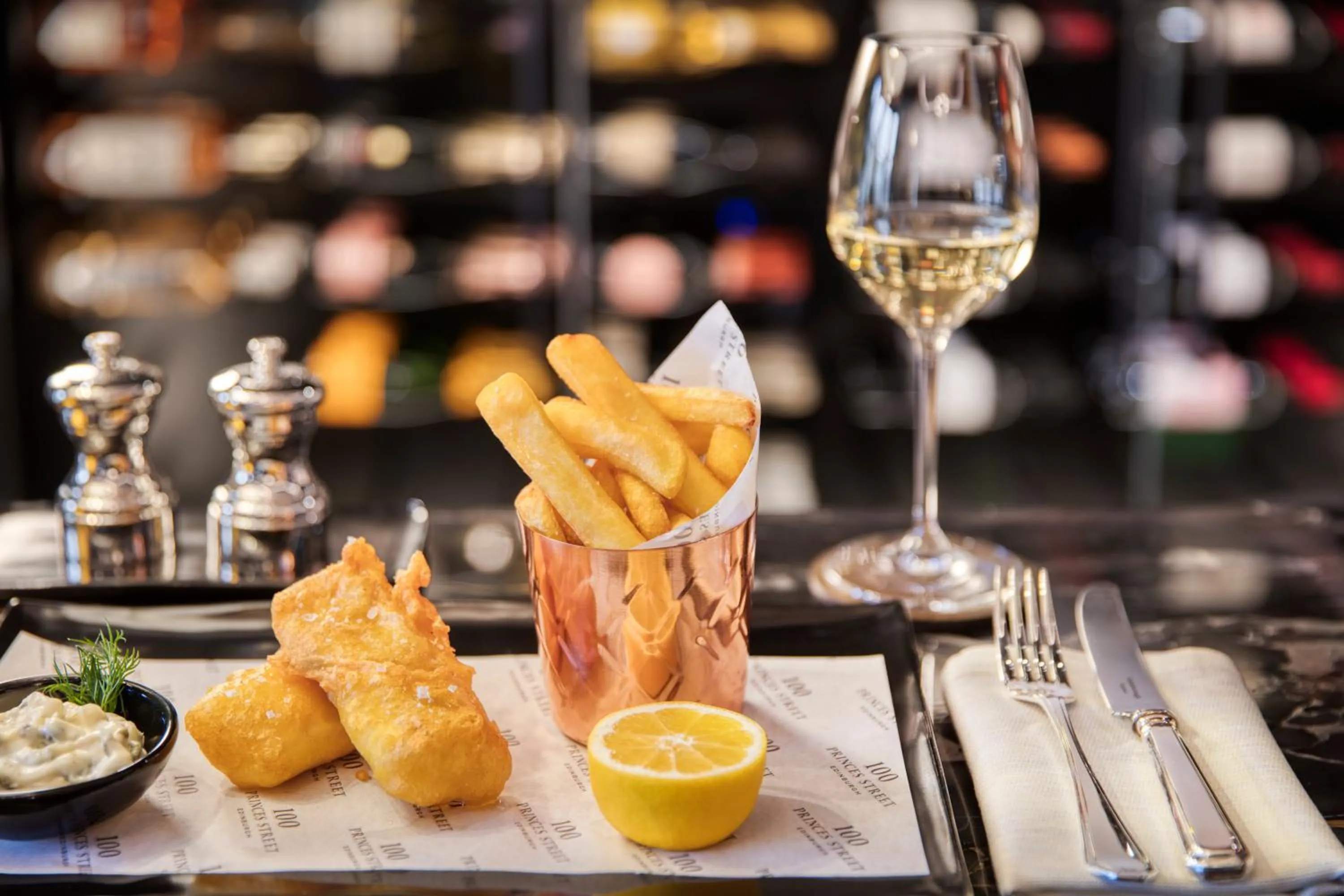 Food and drinks in 100 Princes Street