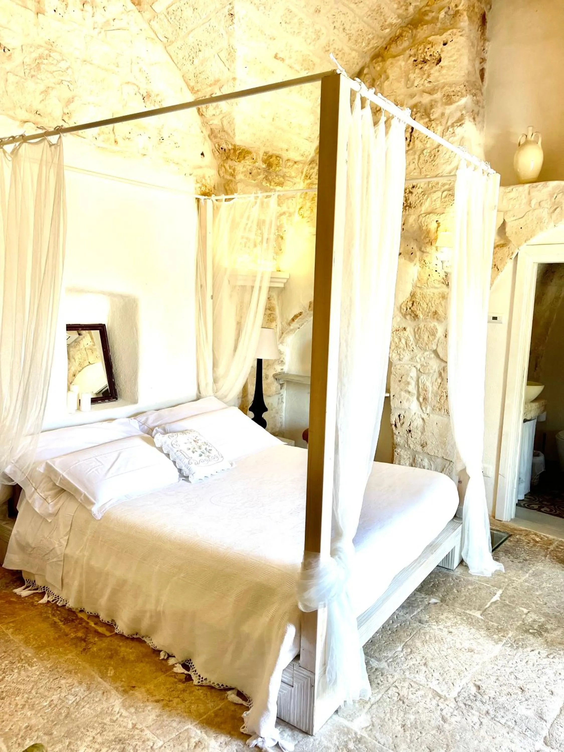 Bed in Relais Grottone