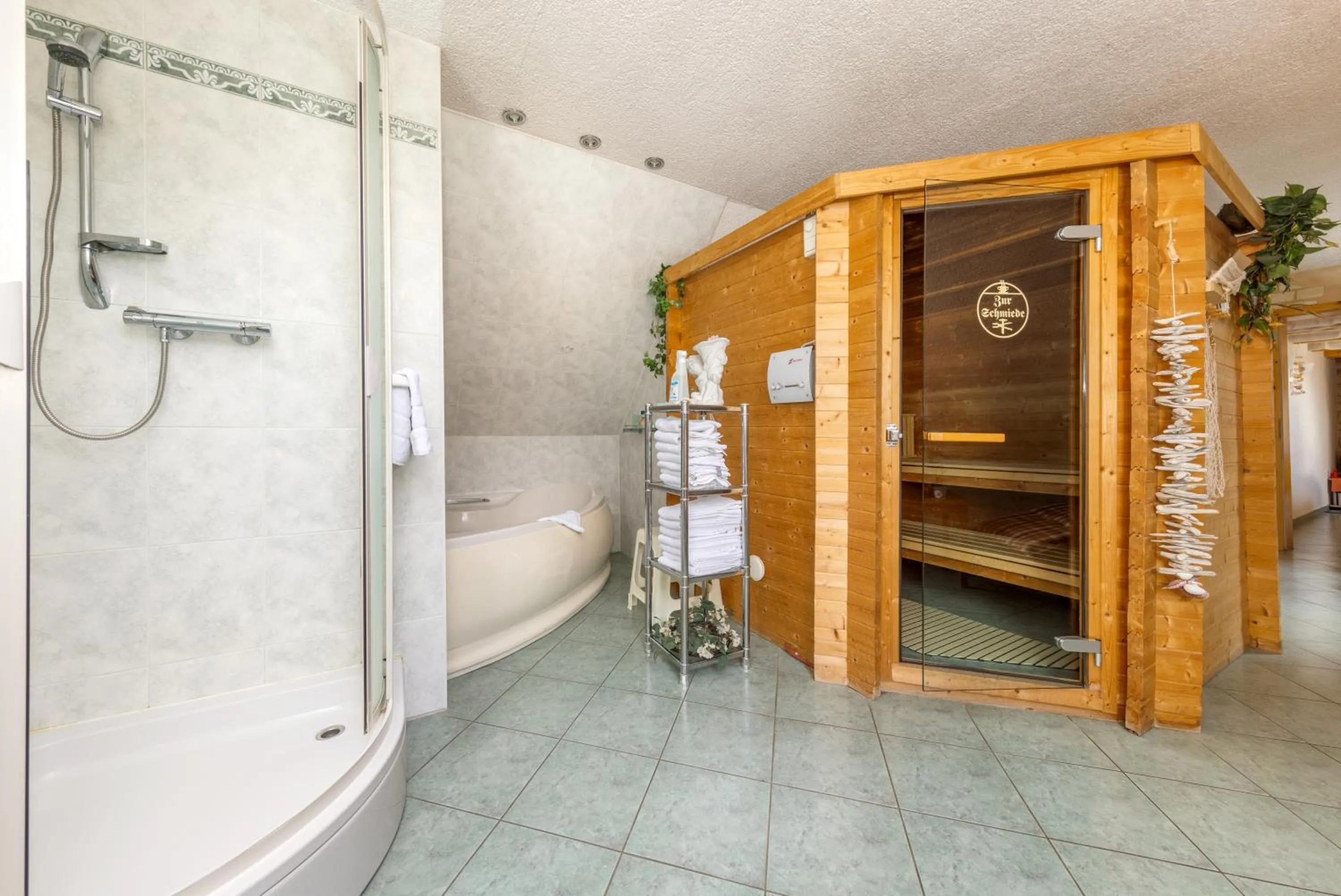 Sauna in Landhotel Zur Schmiede