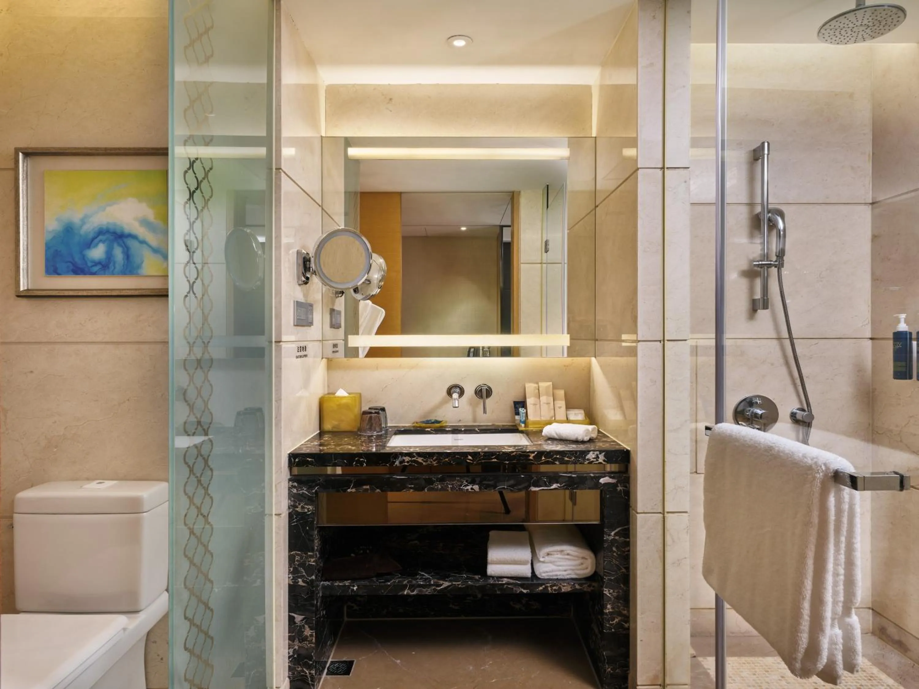 Toilet in Four Points by Sheraton Guangzhou Financial City, Tianhe