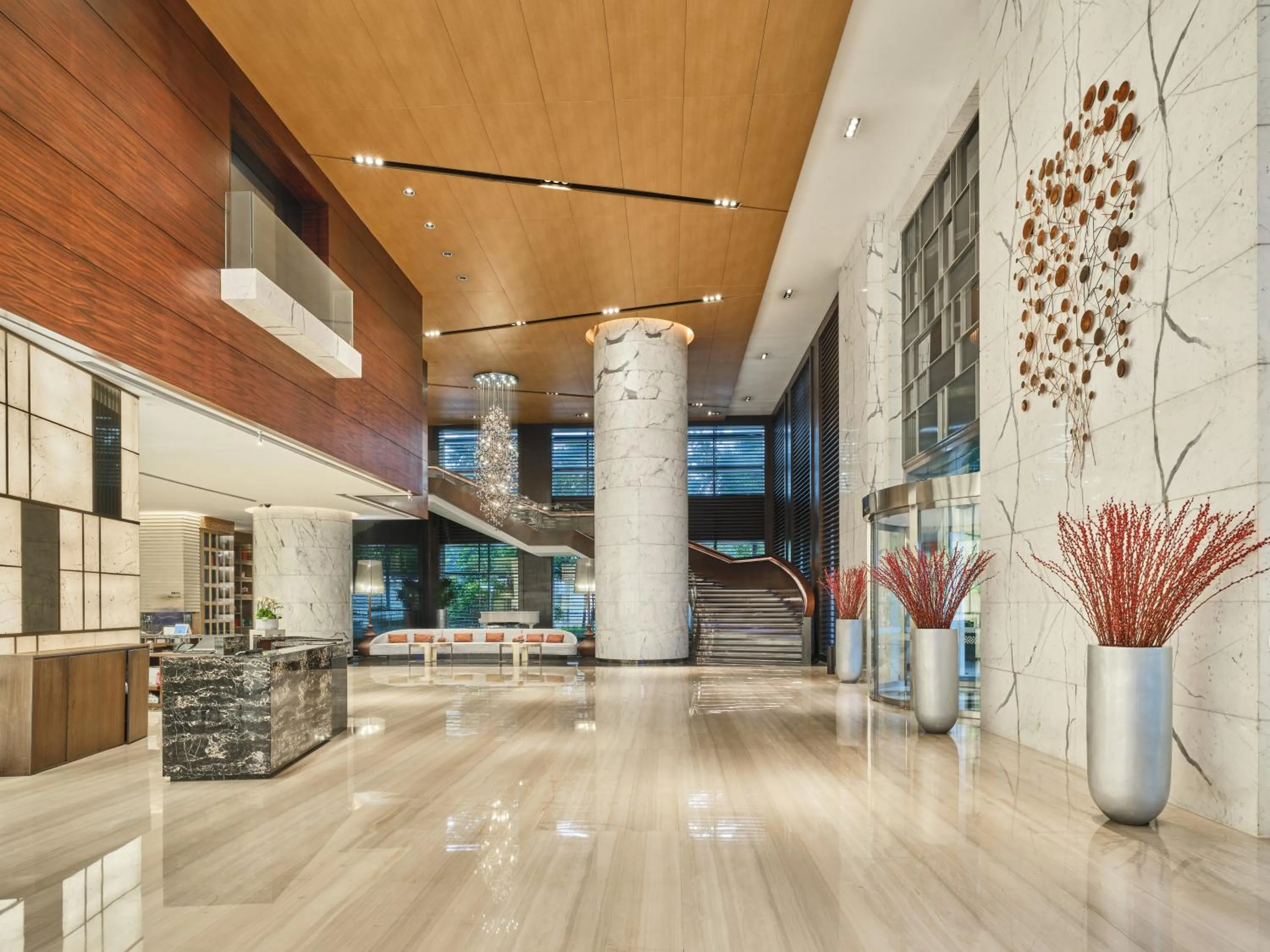 Lobby or reception in Four Points by Sheraton Guangzhou Financial City, Tianhe