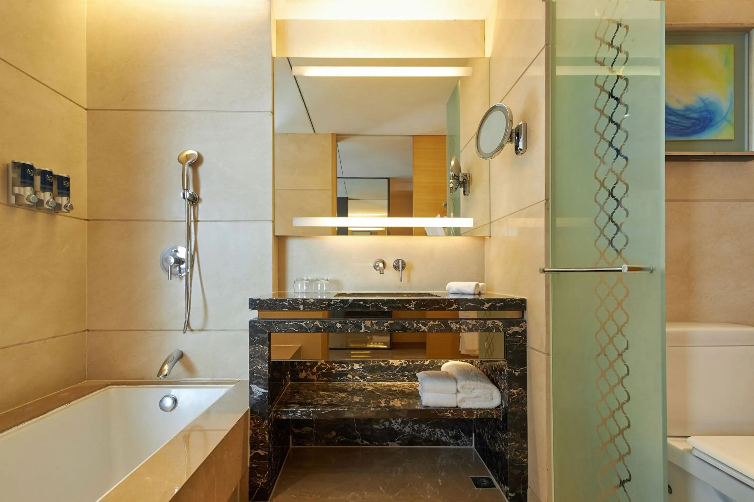 Bathroom in Four Points by Sheraton Guangzhou Financial City, Tianhe
