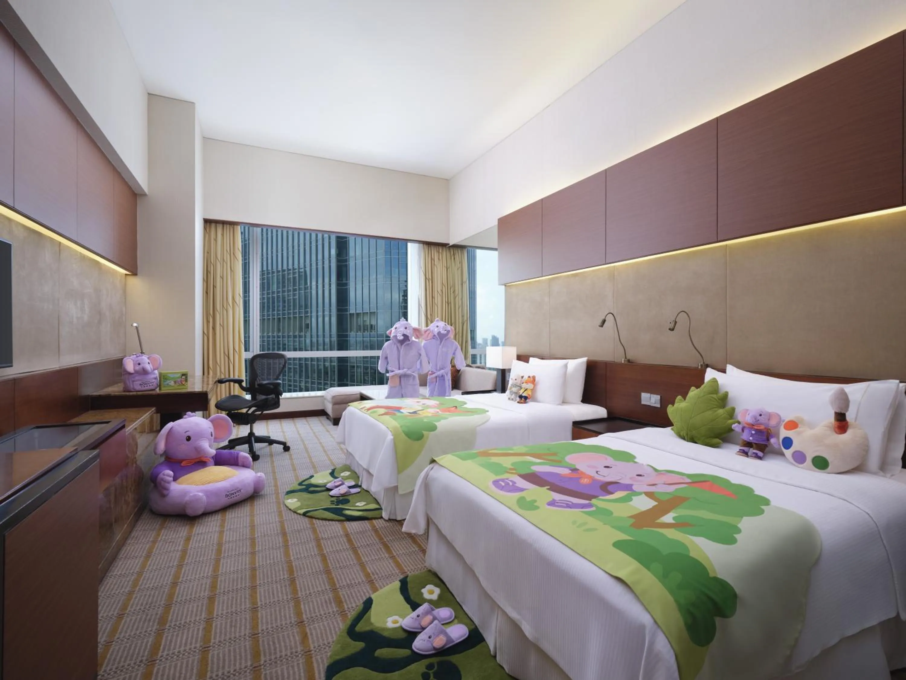 Bed in The Westin Guangzhou