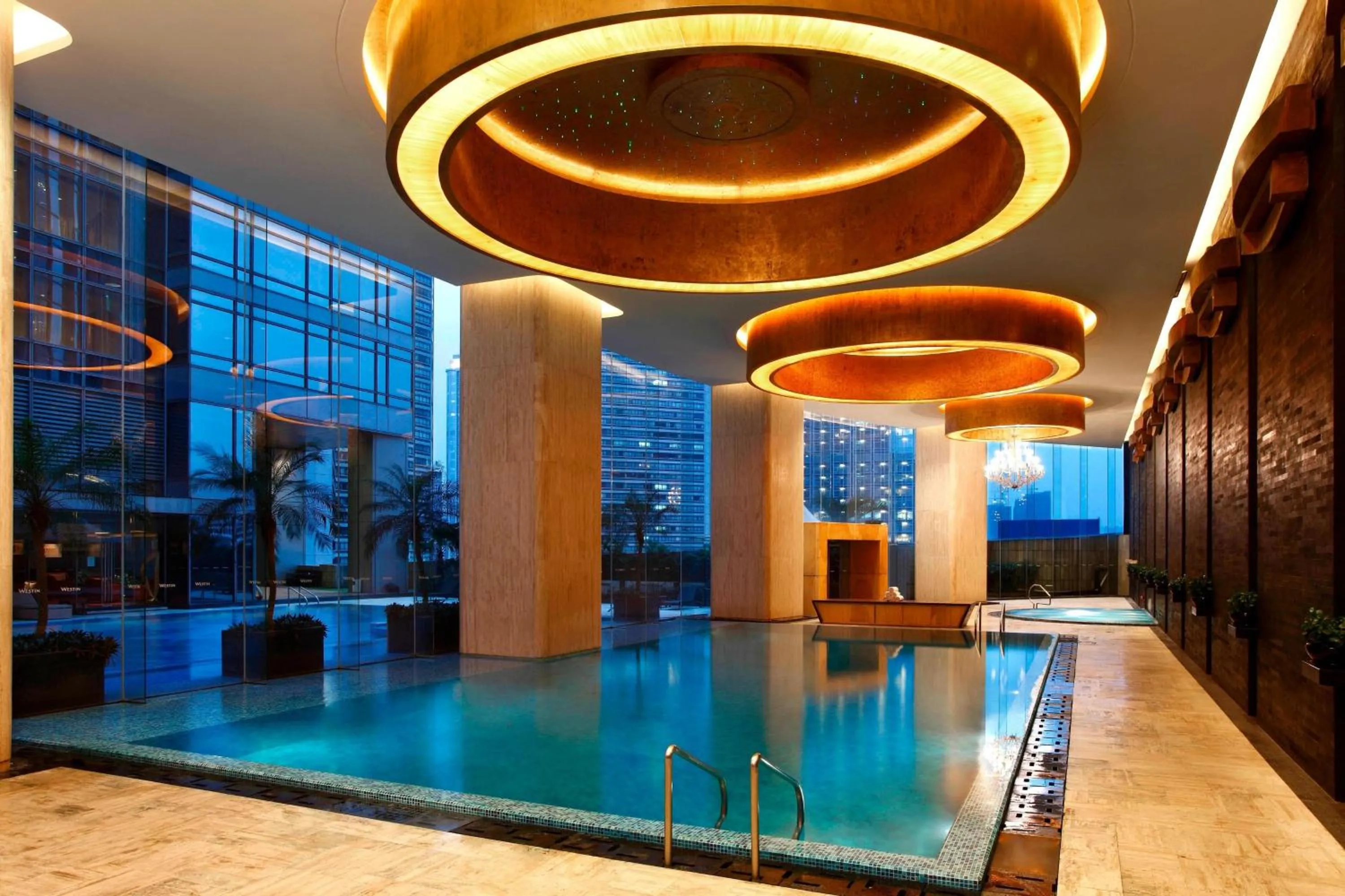 Swimming pool in The Westin Guangzhou