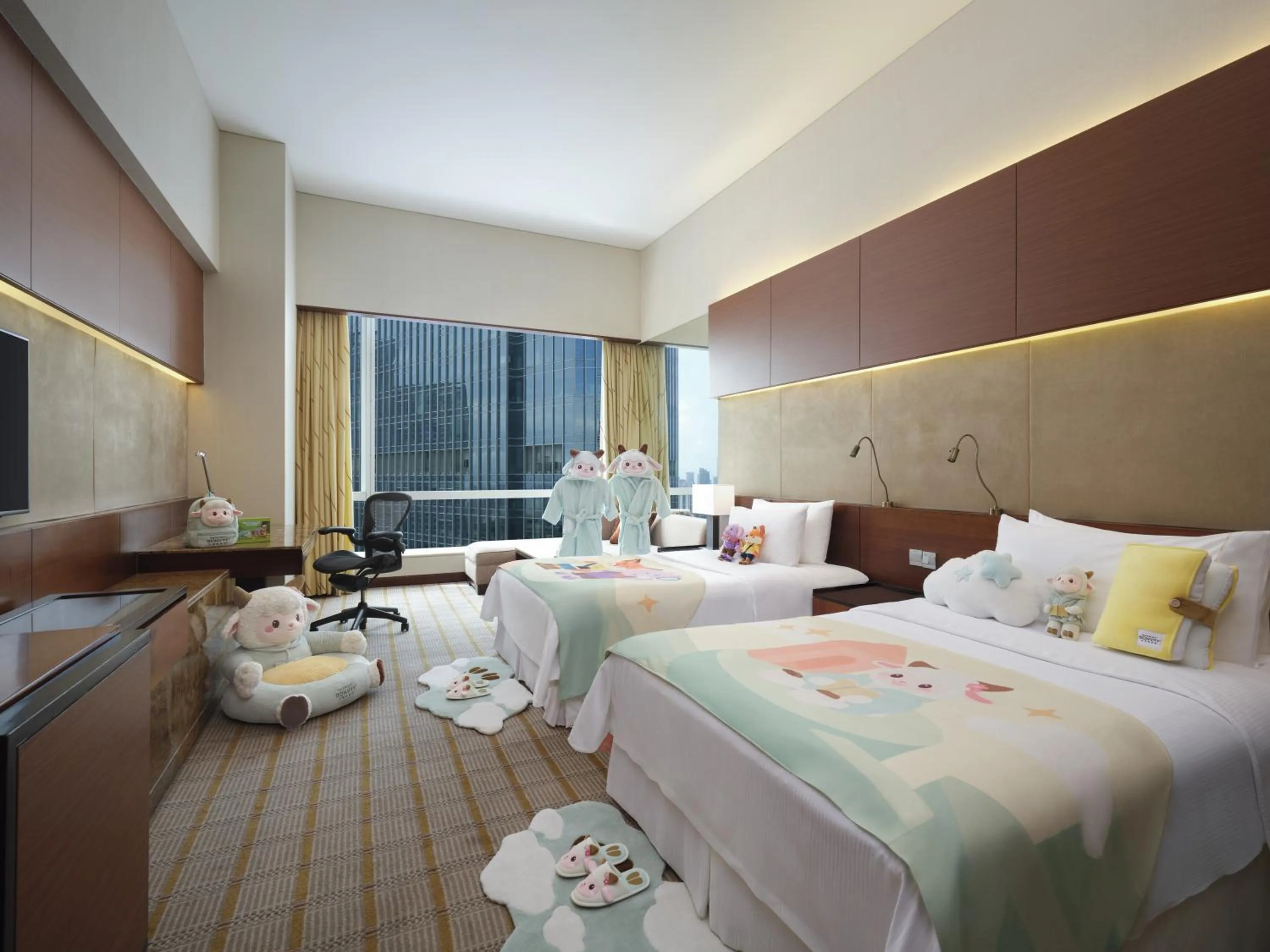 Bed in The Westin Guangzhou