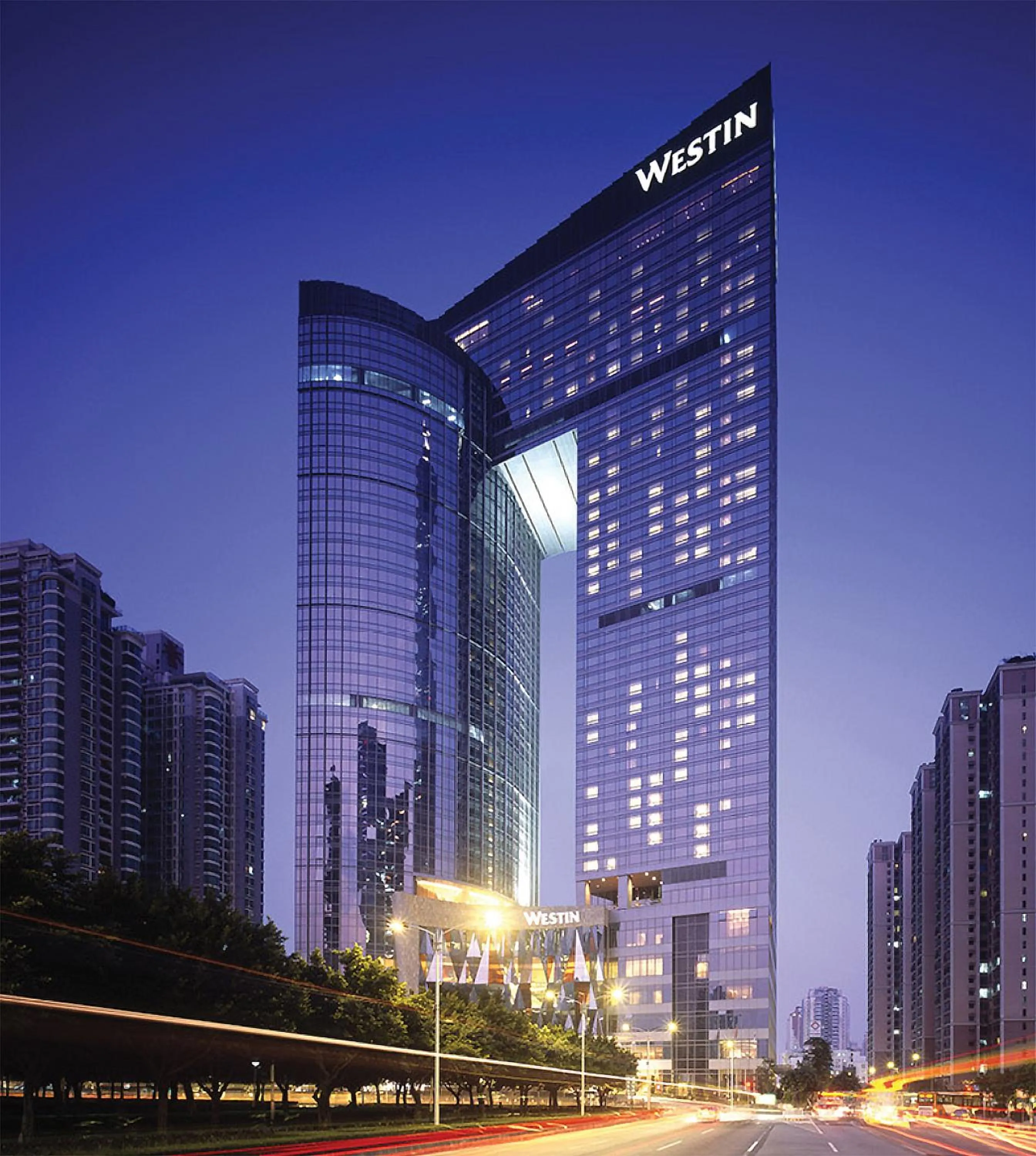 Property building in The Westin Guangzhou