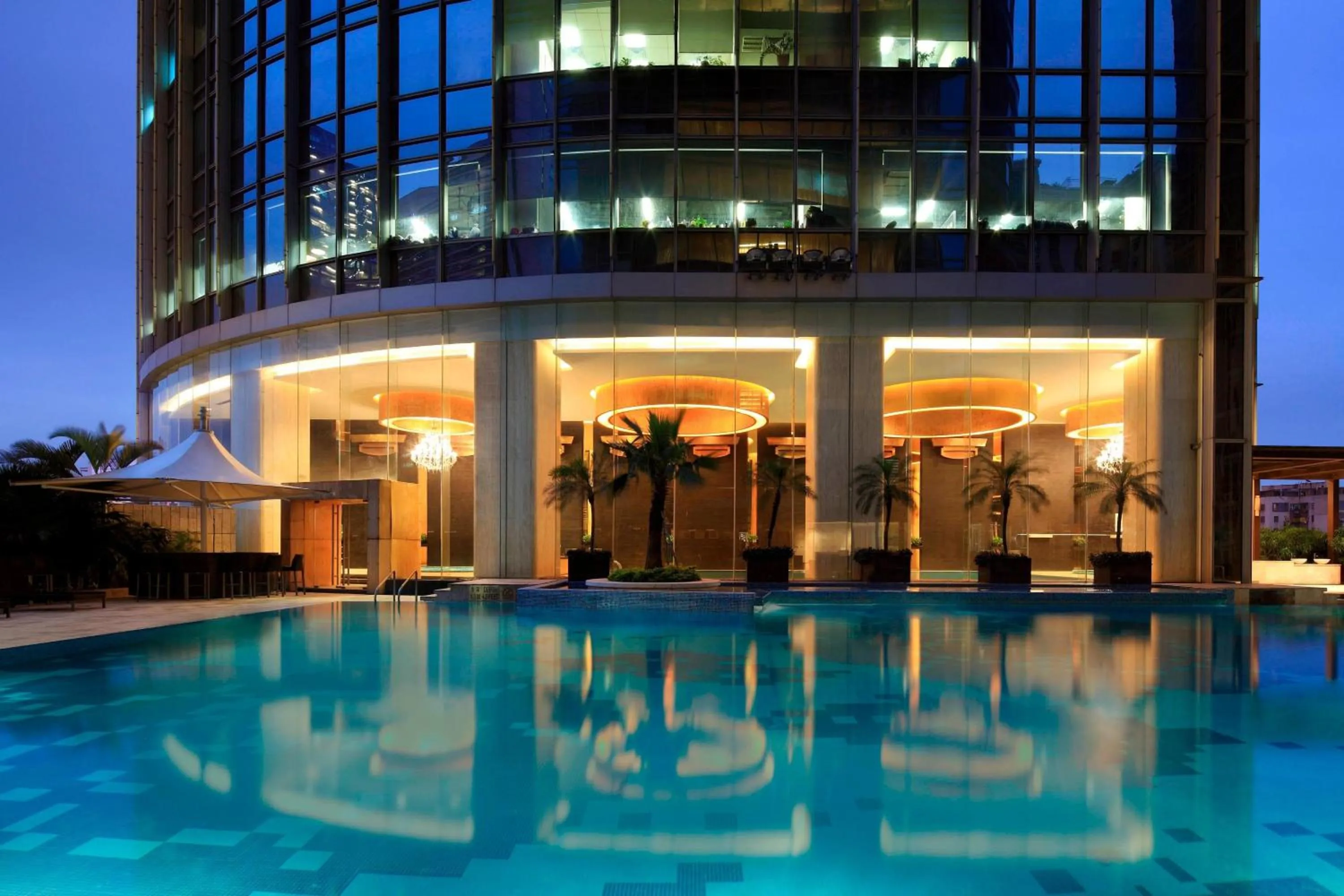 Swimming pool in The Westin Guangzhou