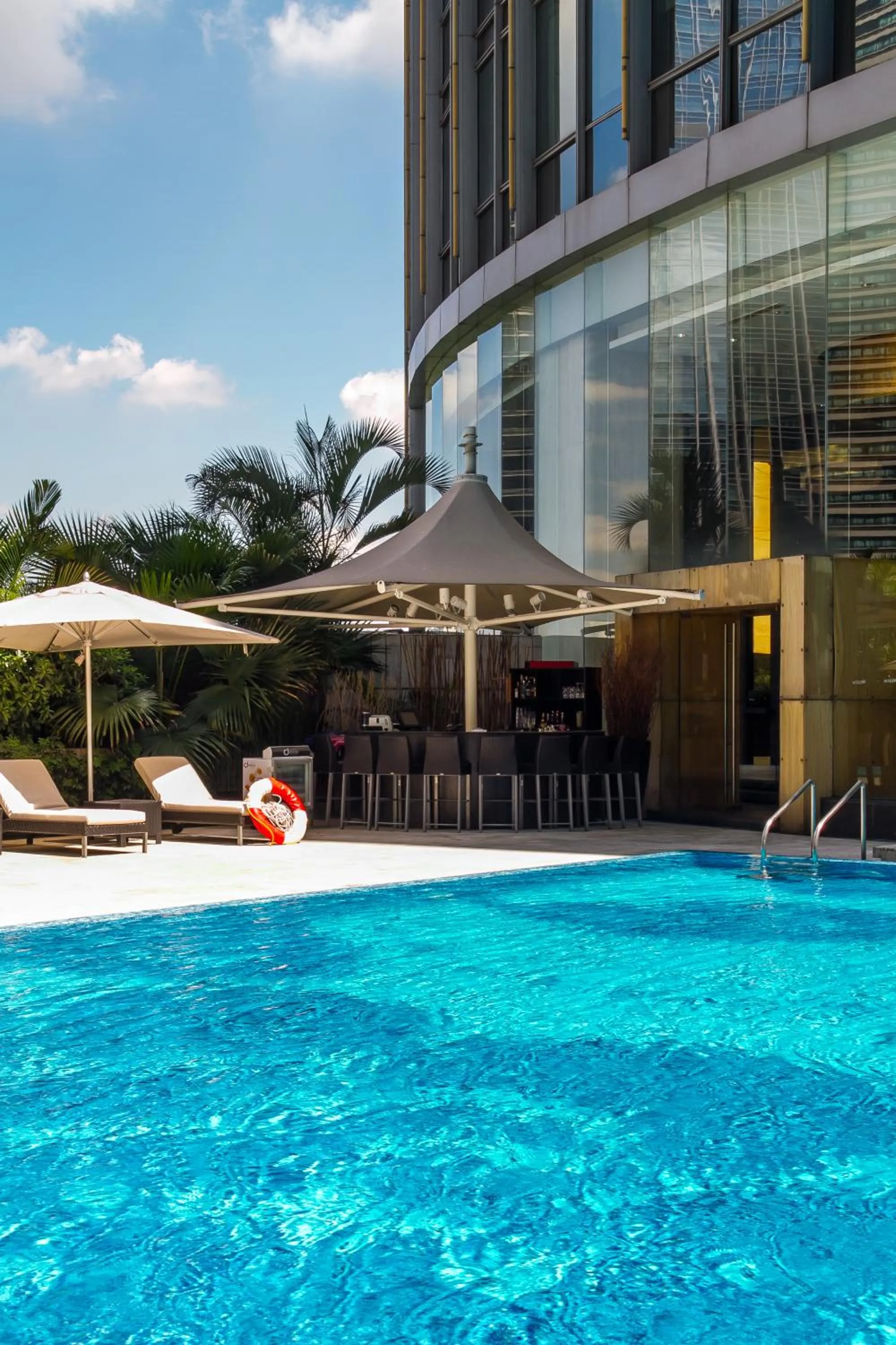 Swimming pool in The Westin Guangzhou
